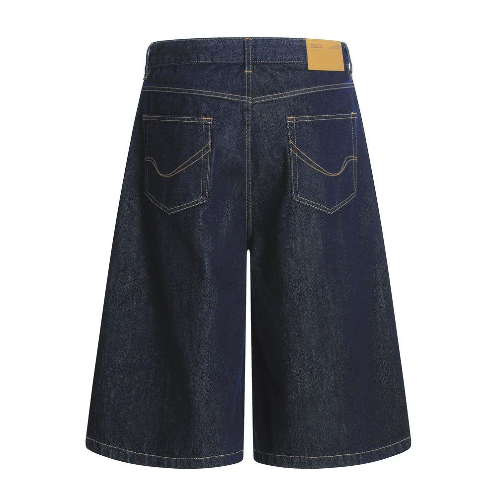 Japanese Brand × Jean Men's high street simple versatile casual loose denim shorts Size US 32 / EU 48 - 2 Thumbnail