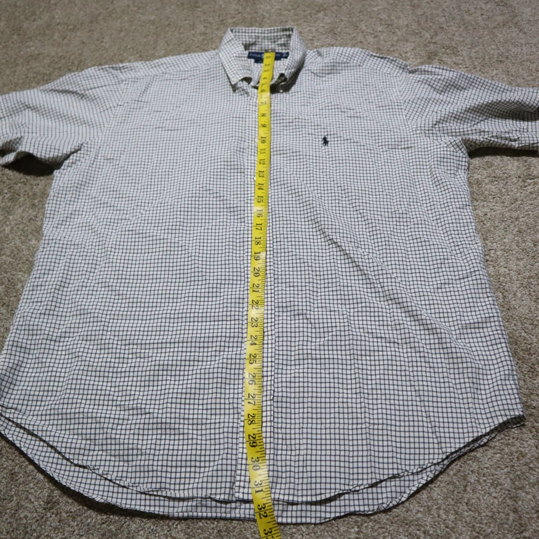 Ralph Lauren Ralph Lauren Blake Long Sleeve Plaid Button-Up Shirt Men L Black Multicolor Shirt Ladies? Size US L / EU 52-54 / 3 - 7 Thumbnail