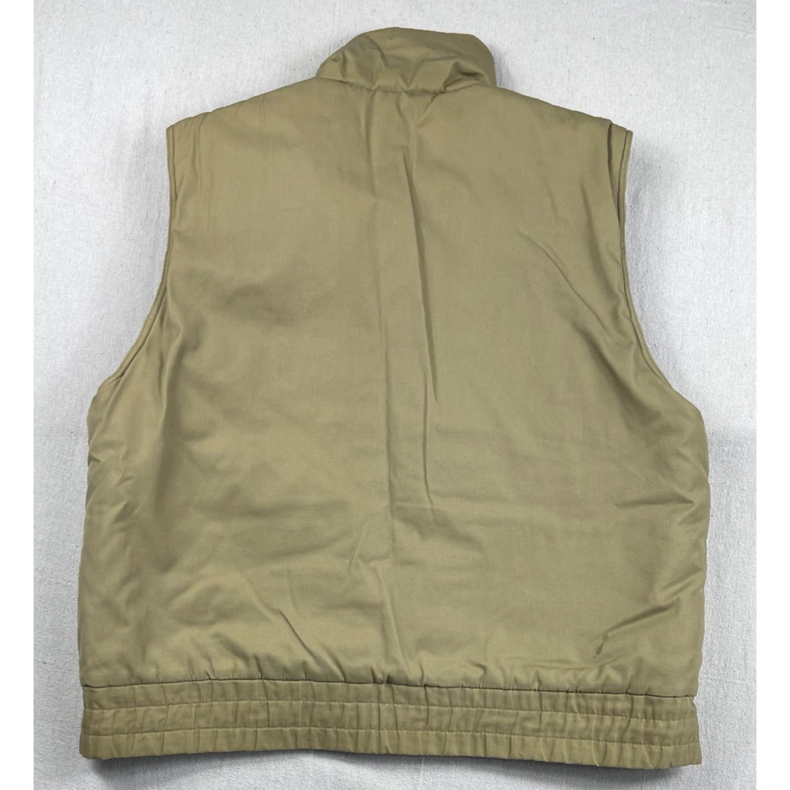 Etro Vtg Appalachian Trail Vest Fishing Flannel Lined Hunting Hiking Retro Cargo Sz L - Men - Vest - Blue - All Seasons - Quilted - Cotton - Canvas Size US L / EU 52-54 / 3 - 4 Thumbnail