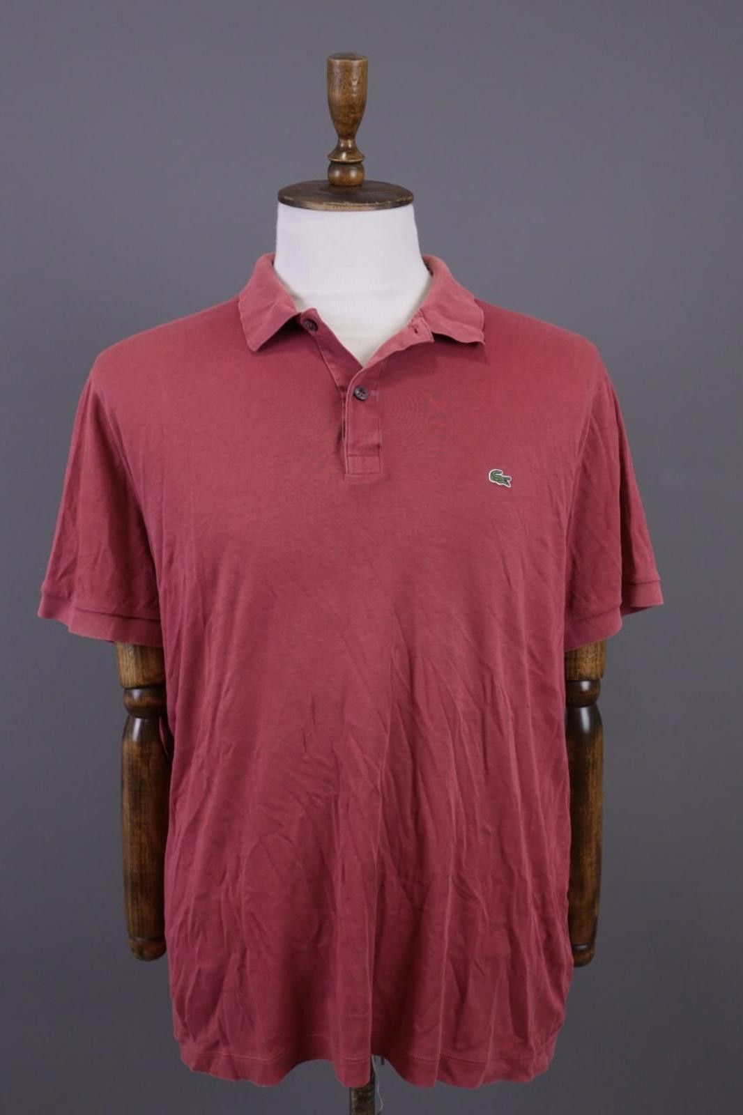 Lacoste Lacoste Regular Fit Pink Summer Polo Shirt Size 7 / XXL Size US XXL / EU 58 / 5 - 4 Thumbnail
