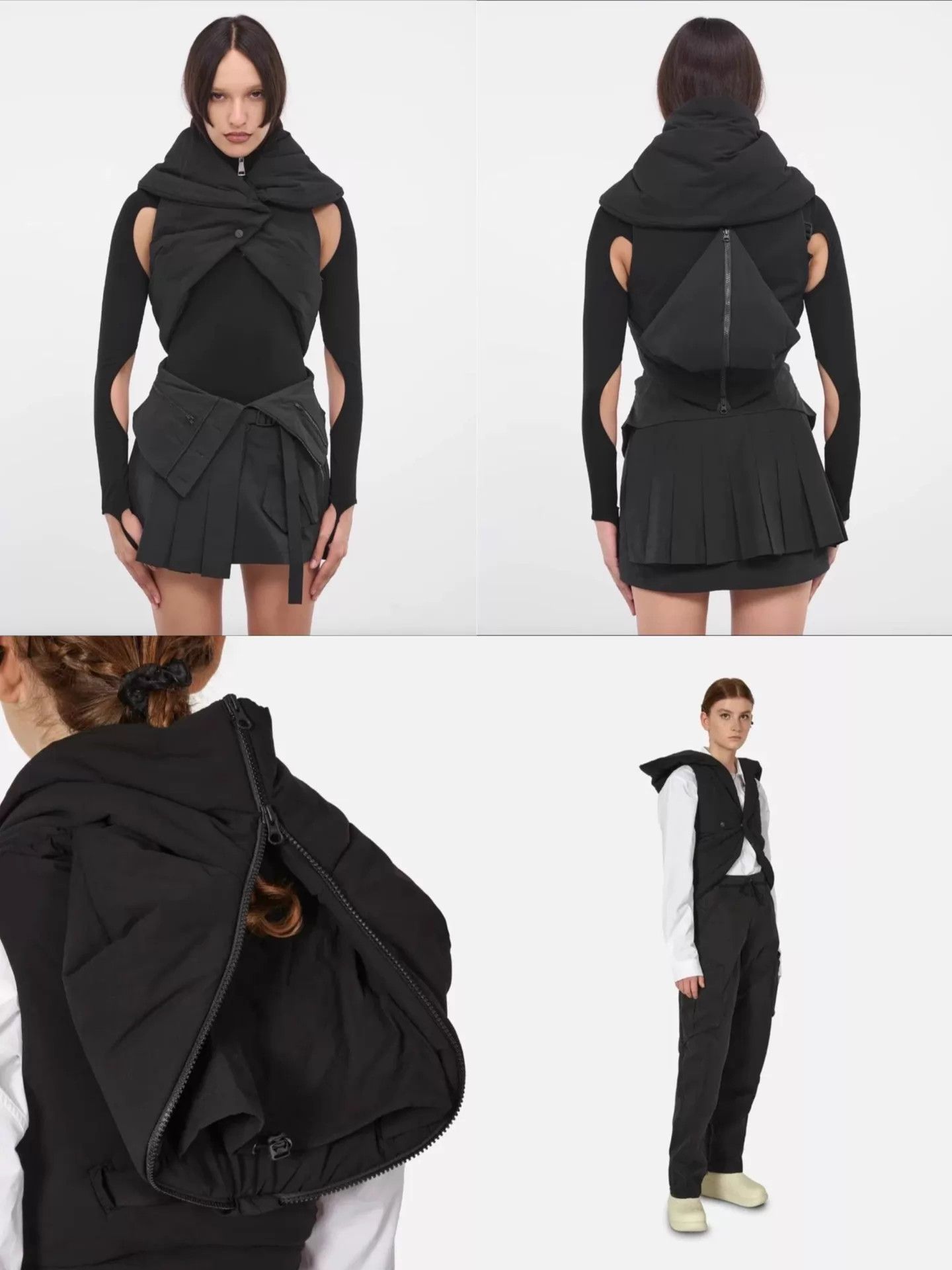 Other HYEIN SEO Padded Reversible Adjustable Vest SZ 1 New Size S / US 4 / IT 40 - 8 Thumbnail