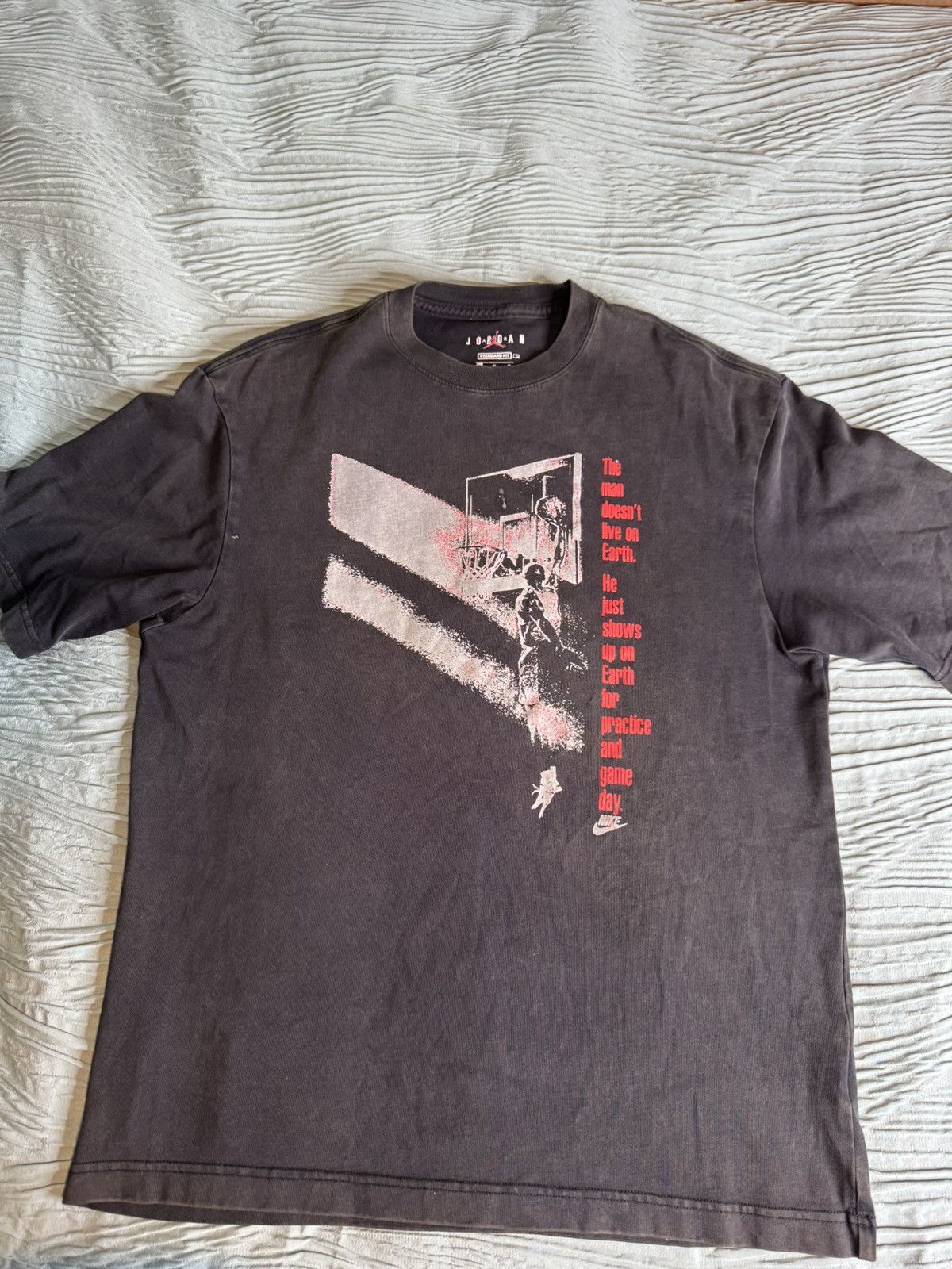 Jordan Brand Air Jordan Flight Graphic “Black” T-Shirt Size US M / EU 48-50 / 2 - 1 Thumbnail