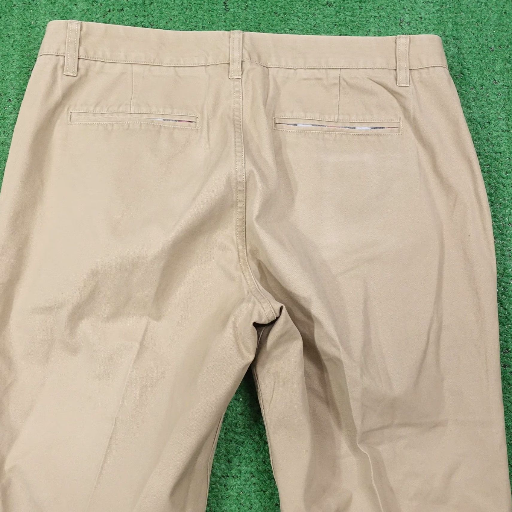 Bonobos Bonobos Pants Mens 34x34 Beige Chino Slim Straight Flat Front Pockets Cotton Size US 34 / EU 50 - 5 Thumbnail