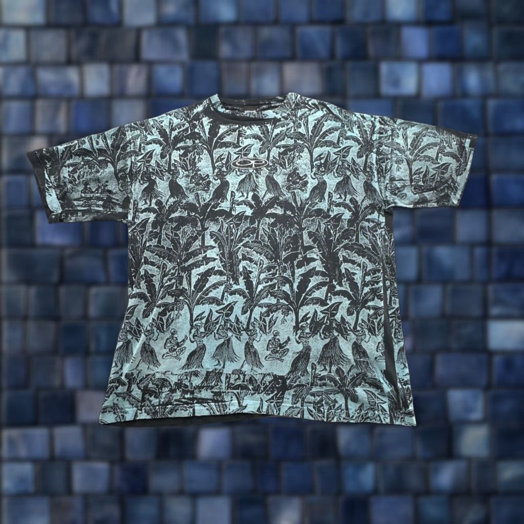 Ocean Pacific VTG Ocean Pacific Mens T-Shirt 90s AOP Hola Girls Guitar Single Stitch Blue XL Size US XL / EU 56 / 4 - 1 Thumbnail