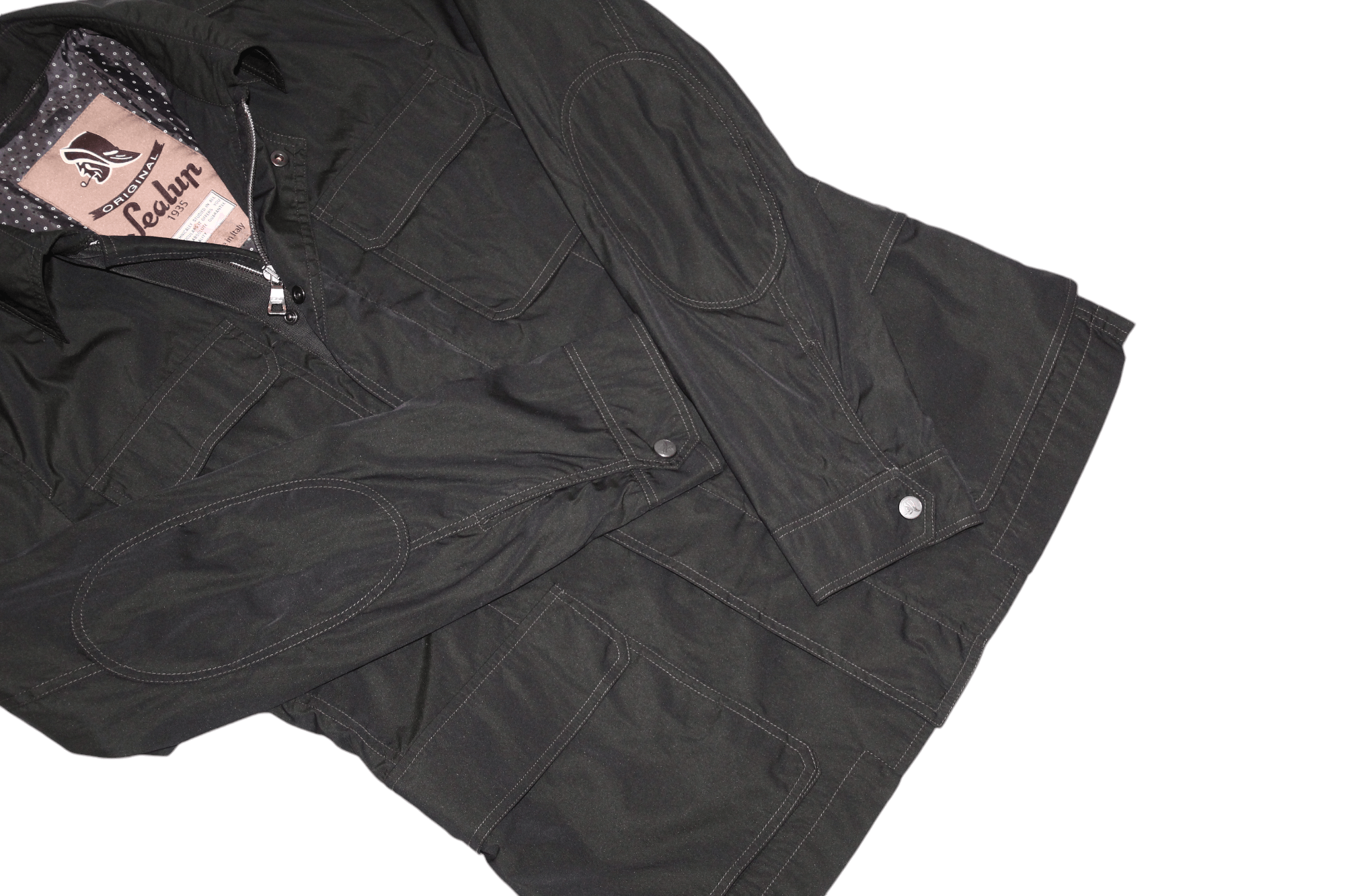 Sealup Sealup Cadorna Full-Zip Field Jacket In Olive Green Size US M / EU 48-50 / 2 - 4 Thumbnail