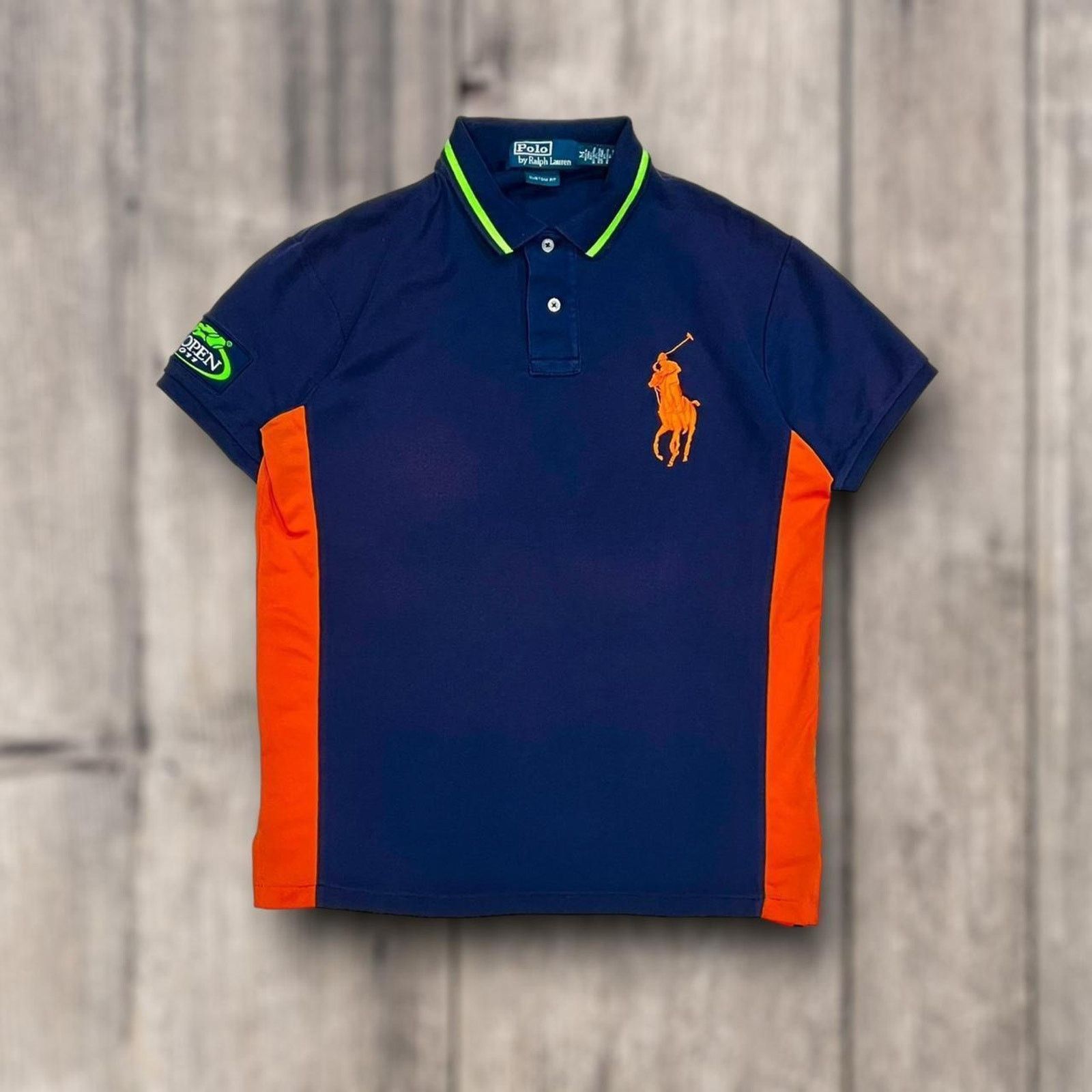 Blue and orange ralph lauren polo sales