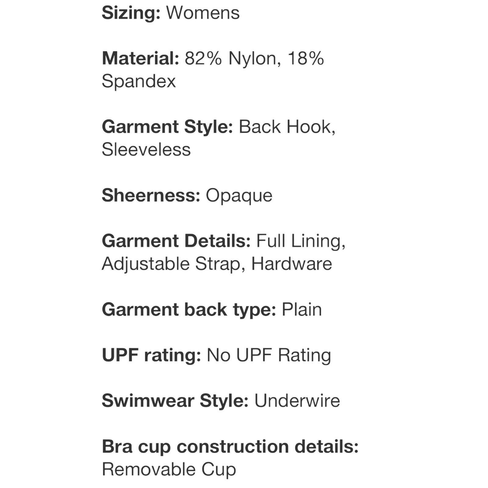 Other Shade & Shore - Women's Ring Detail Hidden Underwire Bikini Size ONE SIZE - 6 Thumbnail