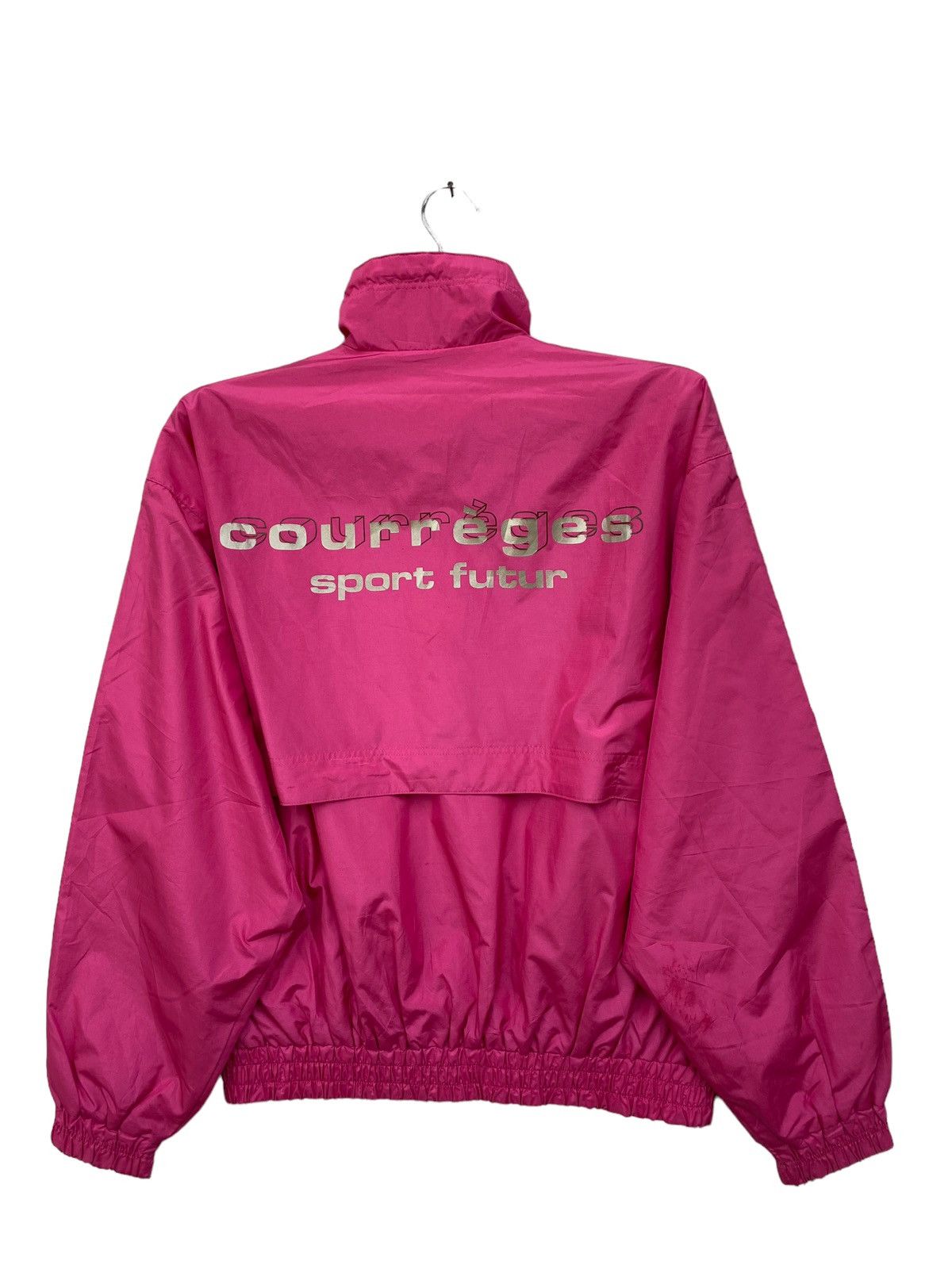 22669 Courreges sport futur zip up hoodie | blazetorwest