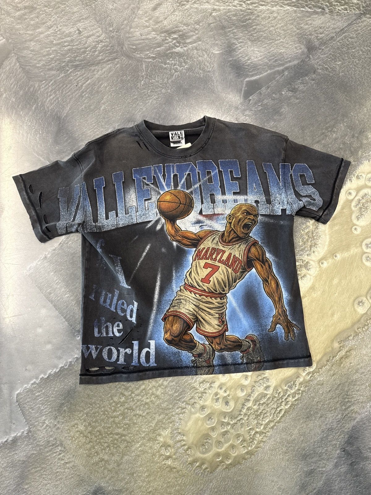 Vale Vale Forever Slam Tee Black Distressed Size US S / EU 44-46 / 1 - 1 Thumbnail