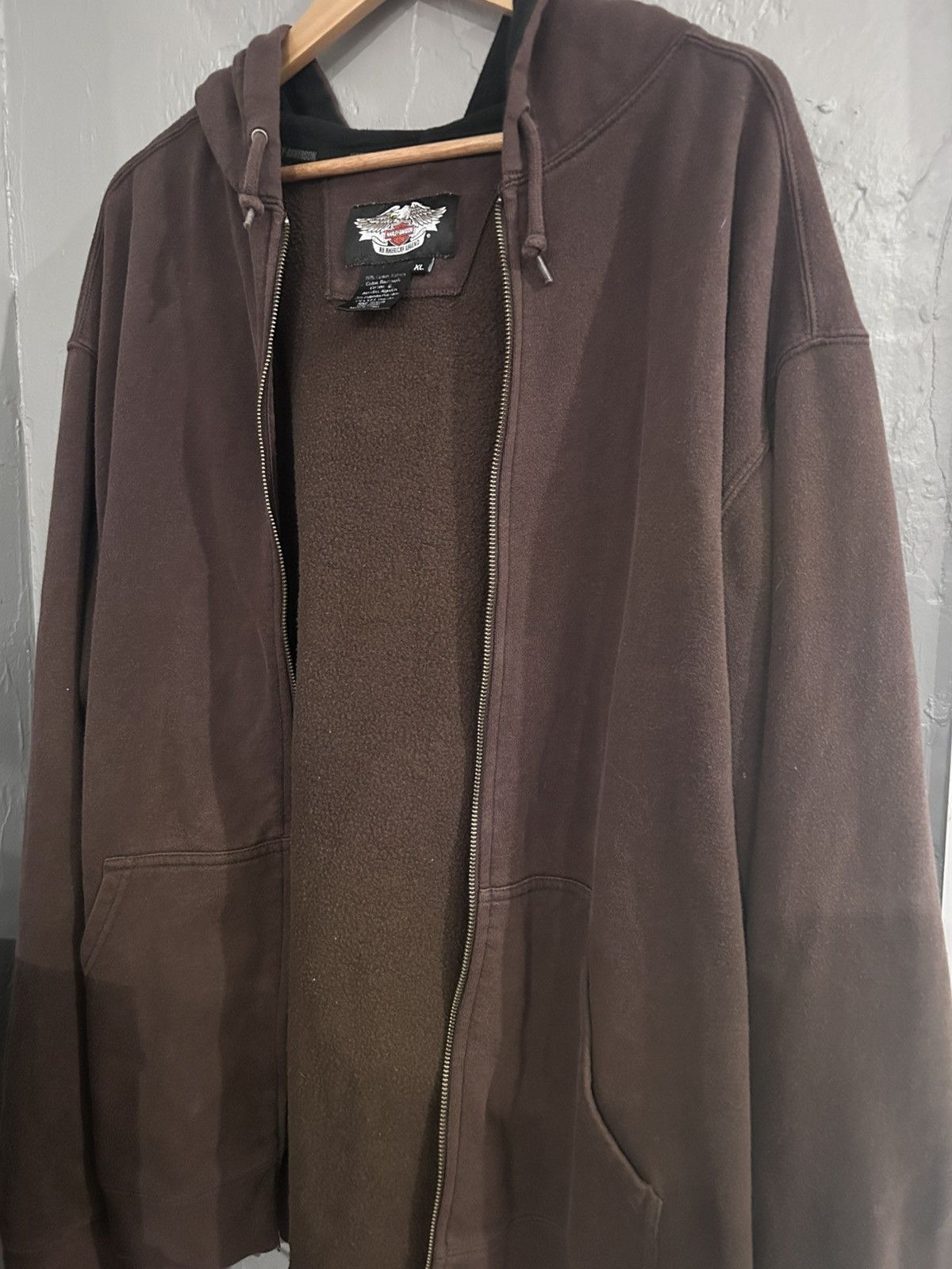 Vintage Vintage Harley Davidson Zip Up Size US XL / EU 56 / 4 - 1 Thumbnail