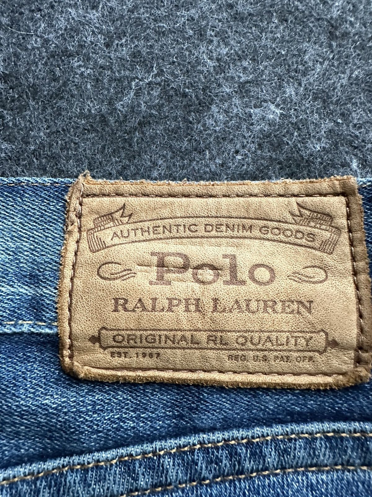Polo Ralph Lauren Vintage Polo Ralph Lauren Slim Fit Denim 28x30 D415 Size US 28 / EU 44 - 9 Thumbnail