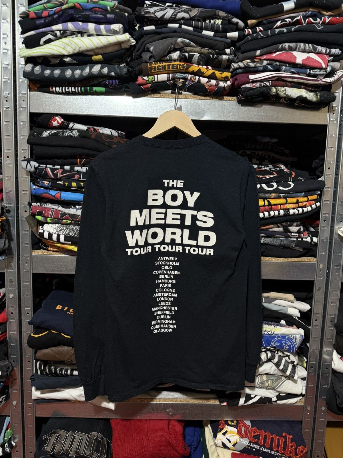 Band Tees Drake The Boy Meets World Tour Long Sleeve T-Shirt Y2K Hype Size US S / EU 44-46 / 1 - 2 Thumbnail