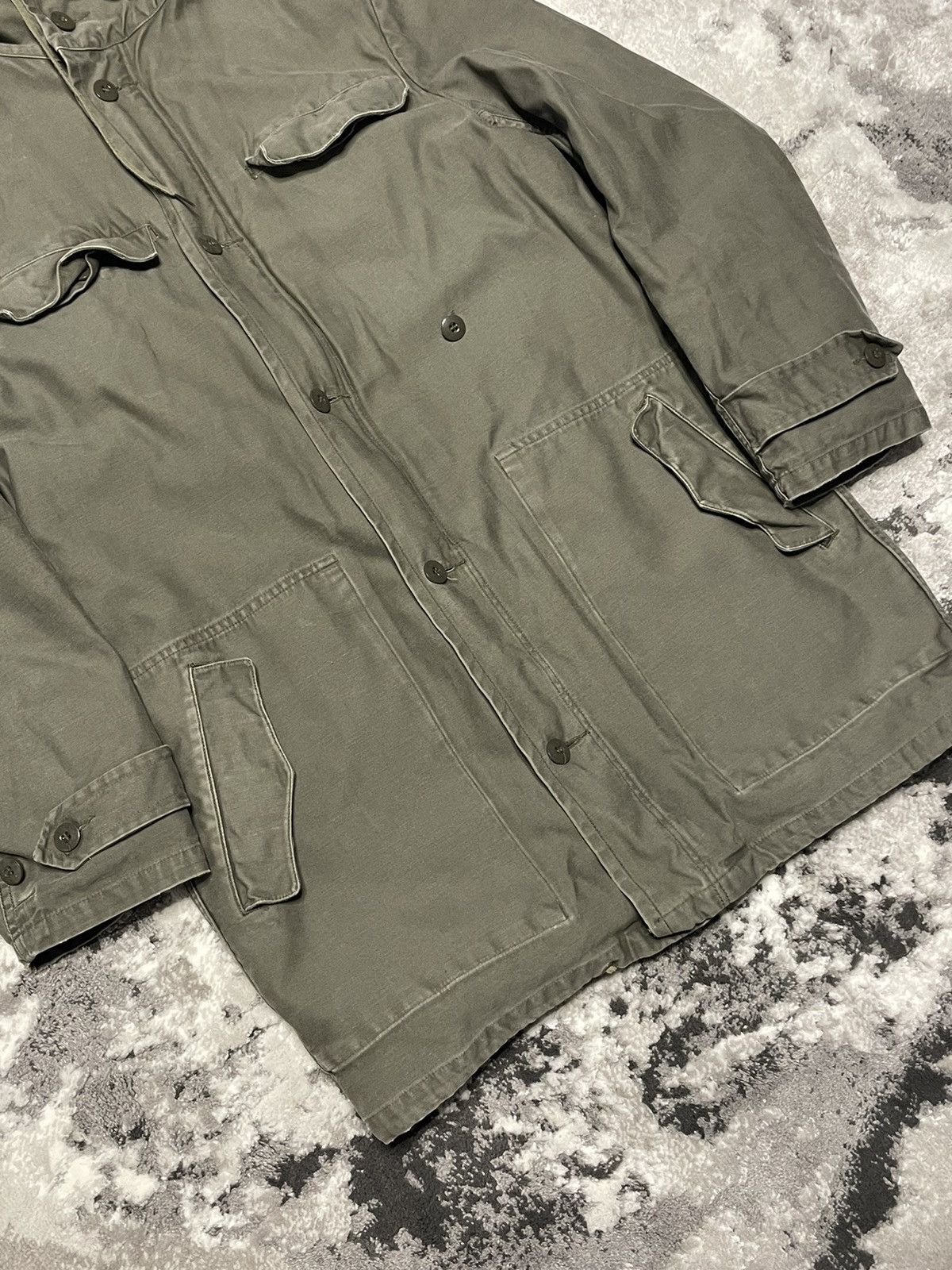 Vintage Vintage 1989 German Army M 65 Field Faded Jacket Size US L / EU 52-54 / 3 - 8 Thumbnail