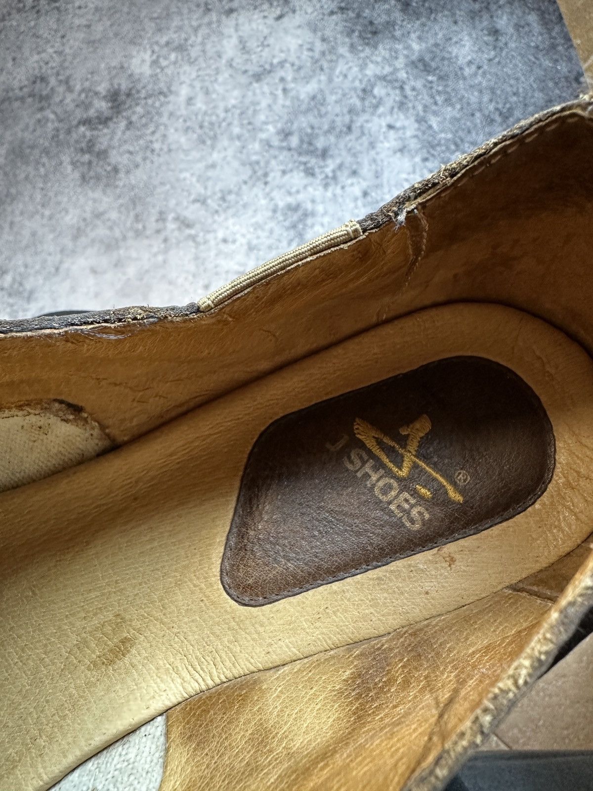 Designer × Leather Vintage Casual Leather Shoes Streetwear Luxury 15 USA Rare Size US 15 / EU 48 - 6 Thumbnail