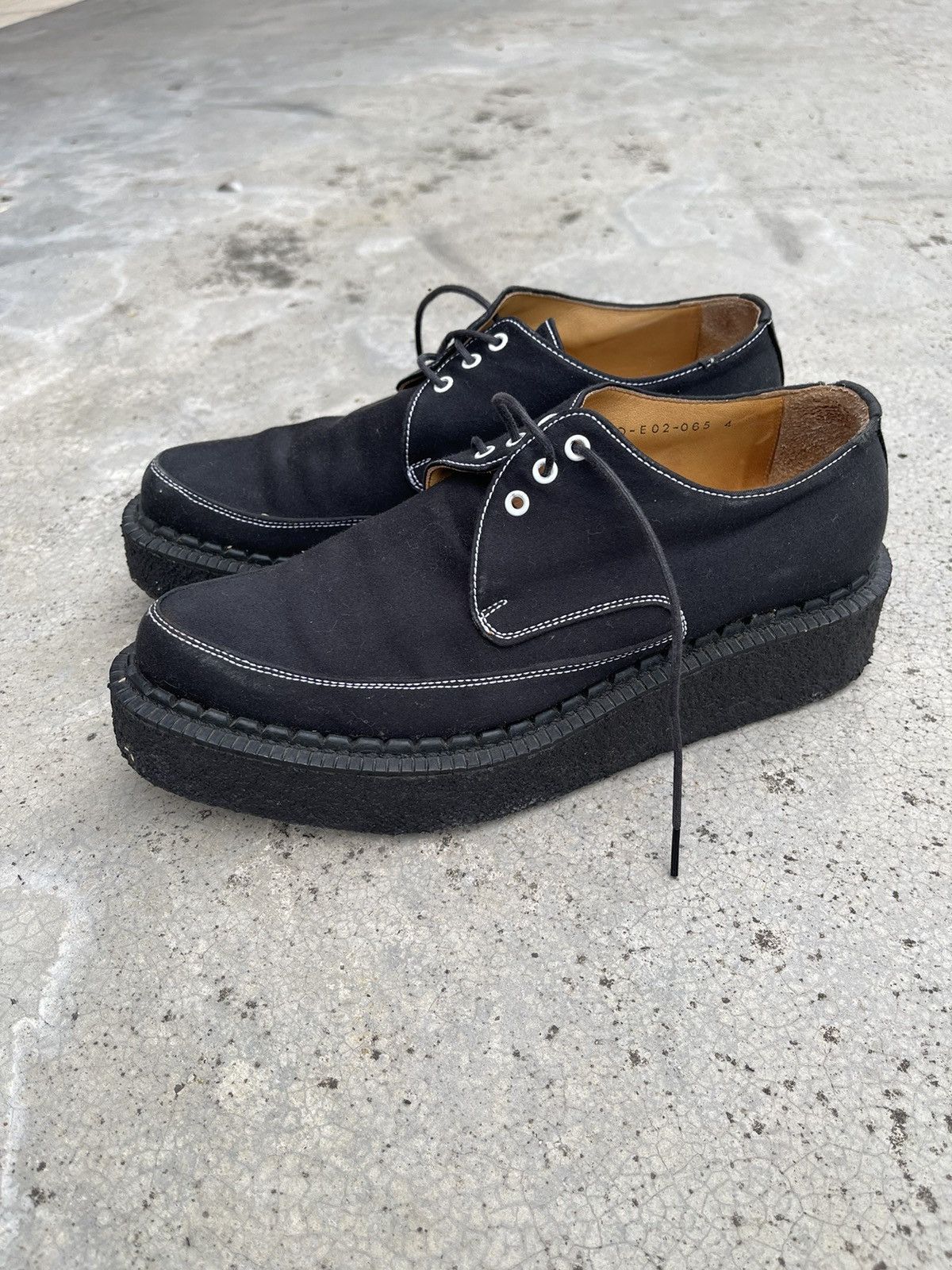 Japanese Brand × Limi Feu × Yohji Yamamoto Limi Feu Creeper Shoes 7uk Woman Punk Goth Yohji Yamamoto Size US 7 / IT 37 - 3 Thumbnail
