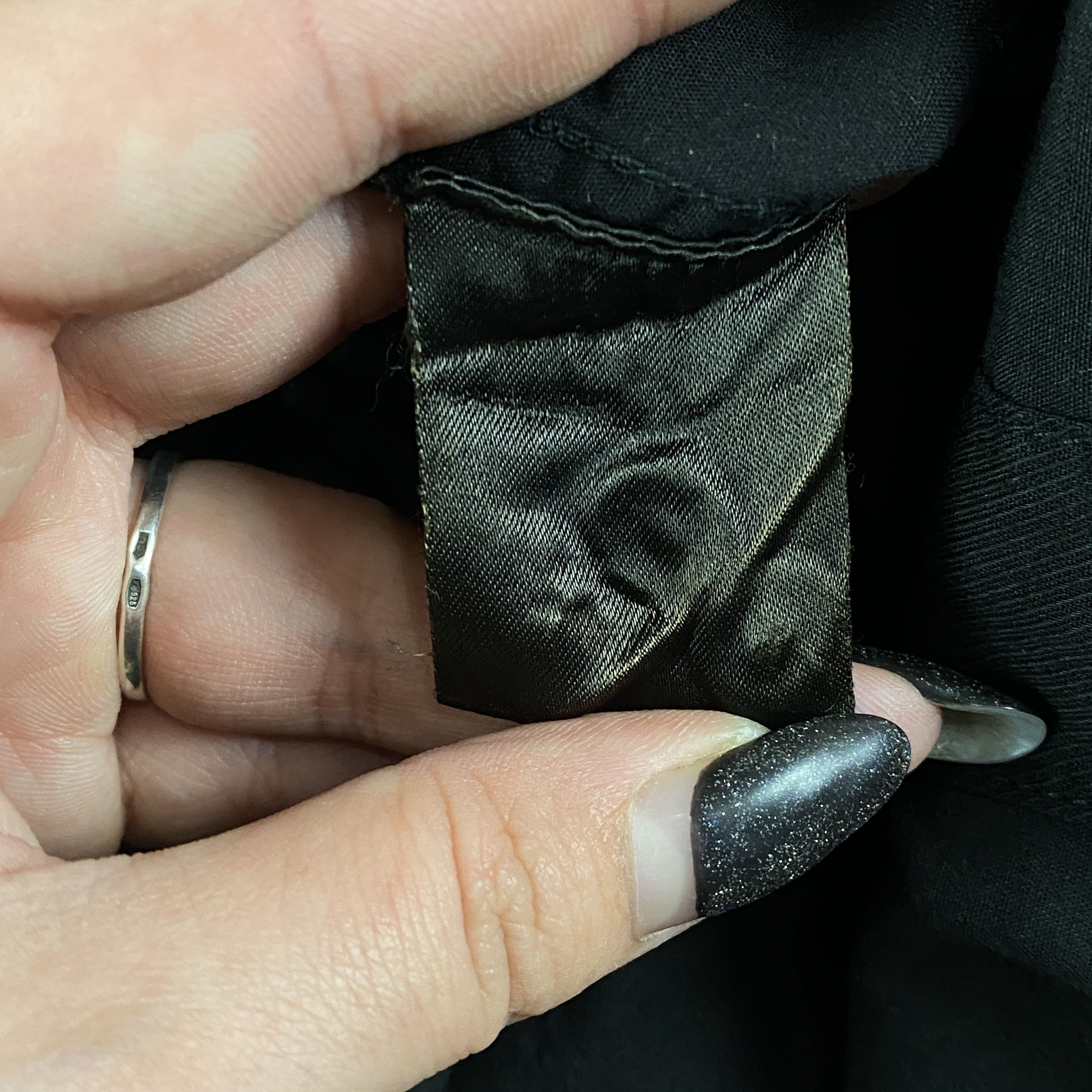 Allsaints Men’s Shirt Long Sleeve Allsaints Size S Black Size US S / EU 44-46 / 1 - 5 Thumbnail