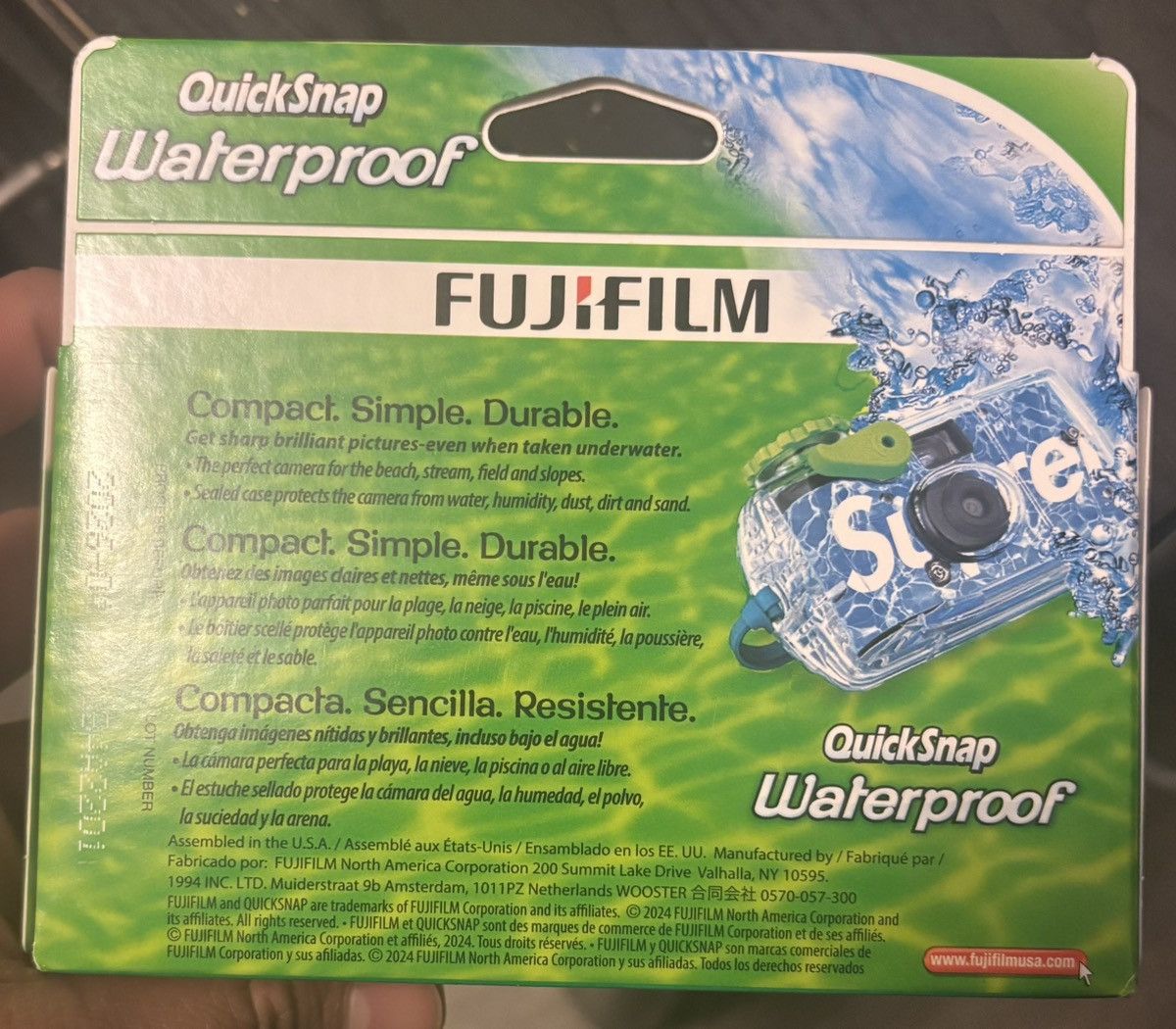 Fujifilm × Supreme Supreme FujiFilm Waterproof Camera Size ONE SIZE - 3 Thumbnail