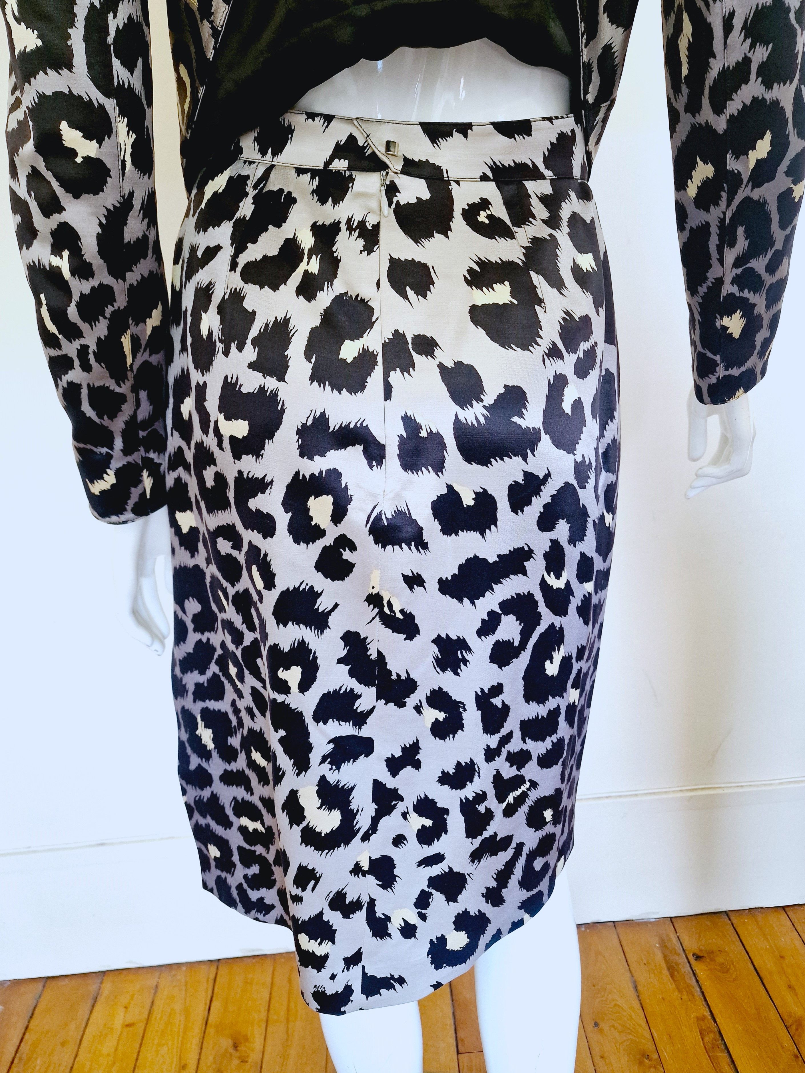 Thierry Mugler Thierry Mugler Couture F/W 2001 Beasts Leopard Dress Suit Size S / US 4 / IT 40 - 10 Thumbnail