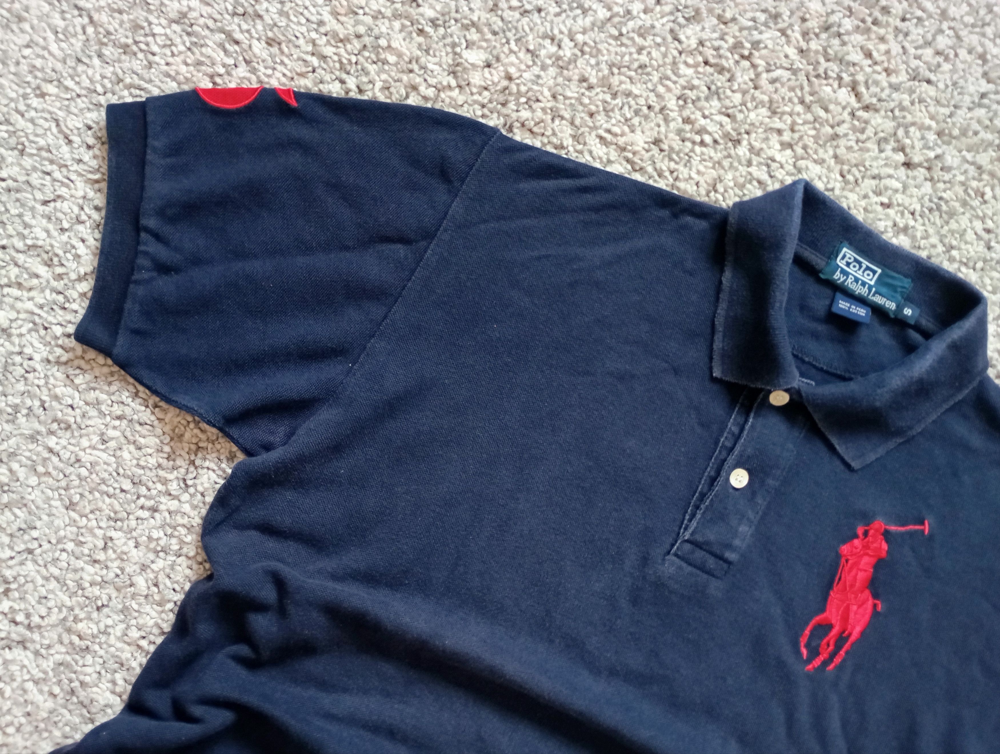 Polo Ralph Lauren × Vintage Vintage Polo Ralph Lauren Big Pony Polo Tshirt S Size US M / EU 48-50 / 2 - 4 Thumbnail