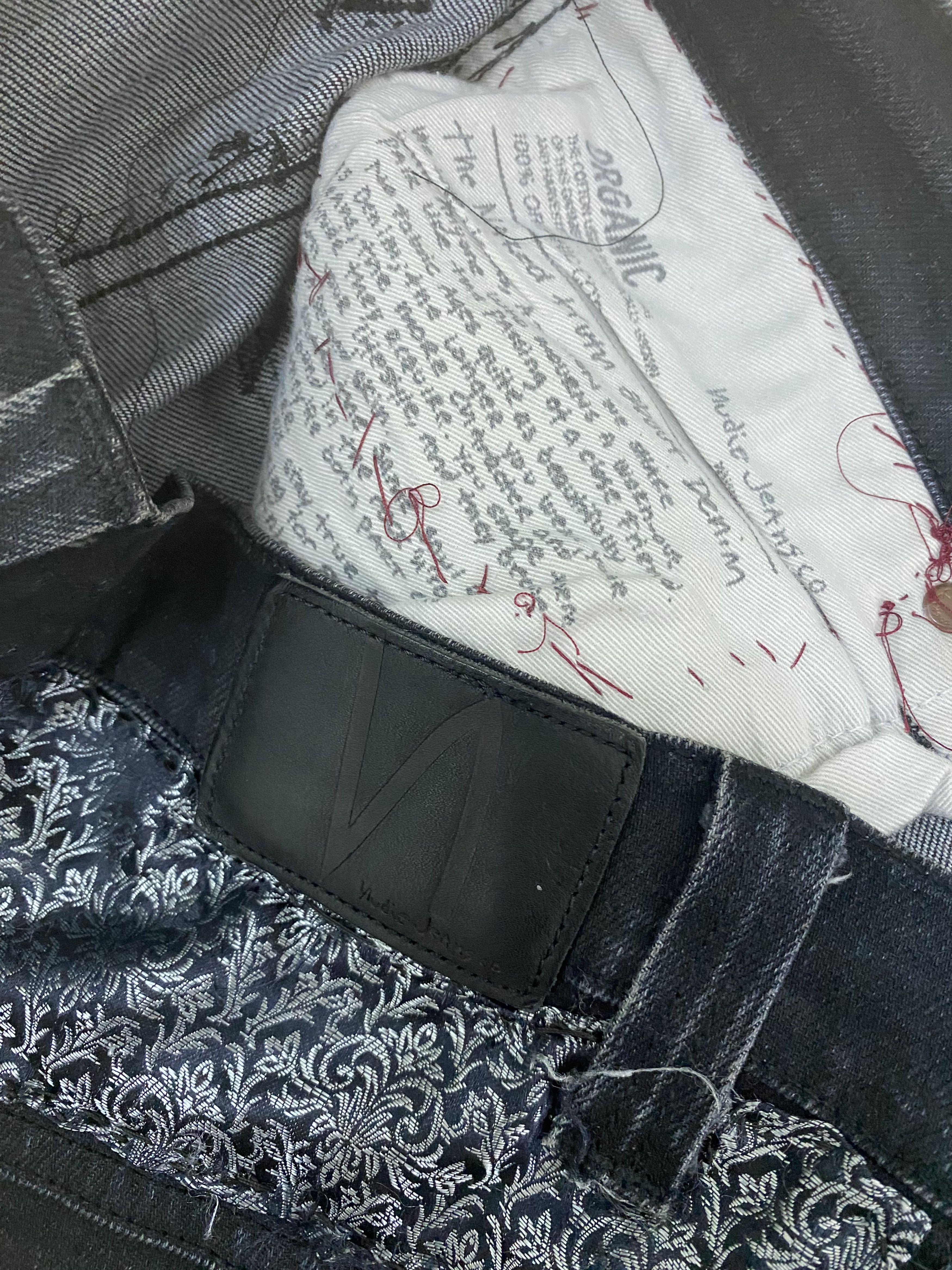 Nudie Jeans Distressed Nudie Italy Denim Jeans Size US 36 / EU 52 - 7 Thumbnail