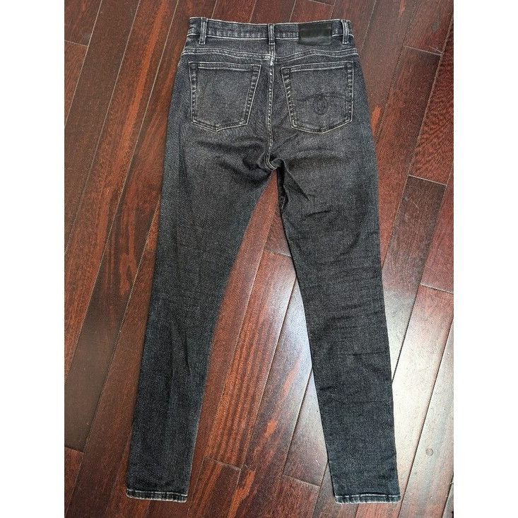 R13 R13 High Rise Skinny Jeans - Morrison Black Size 27" / US 4 / IT 40 - 7 Thumbnail