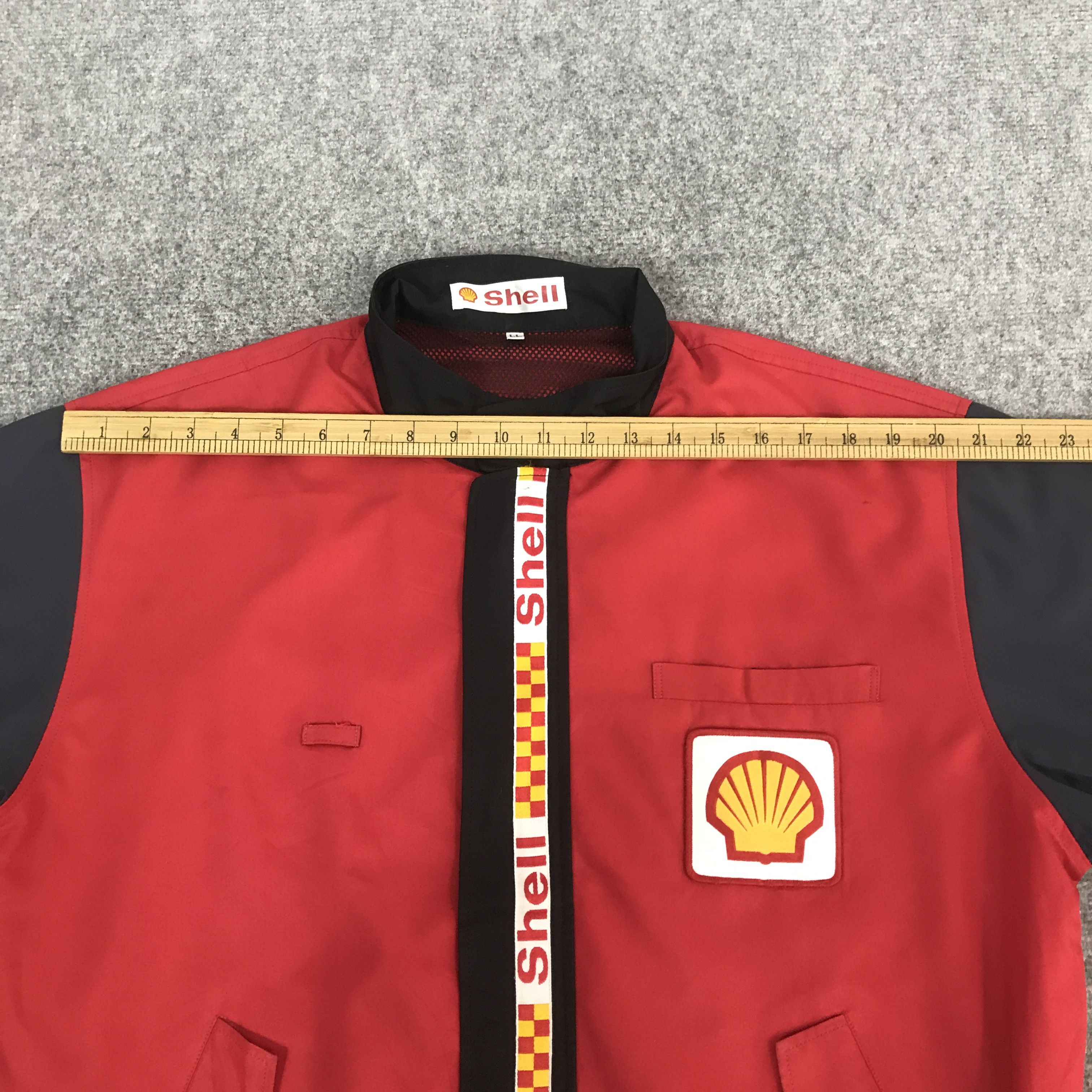Japanese Brand Vtg Shell Helix Oil Japan Uniform jacket Size US L / EU 52-54 / 3 - 5 Thumbnail
