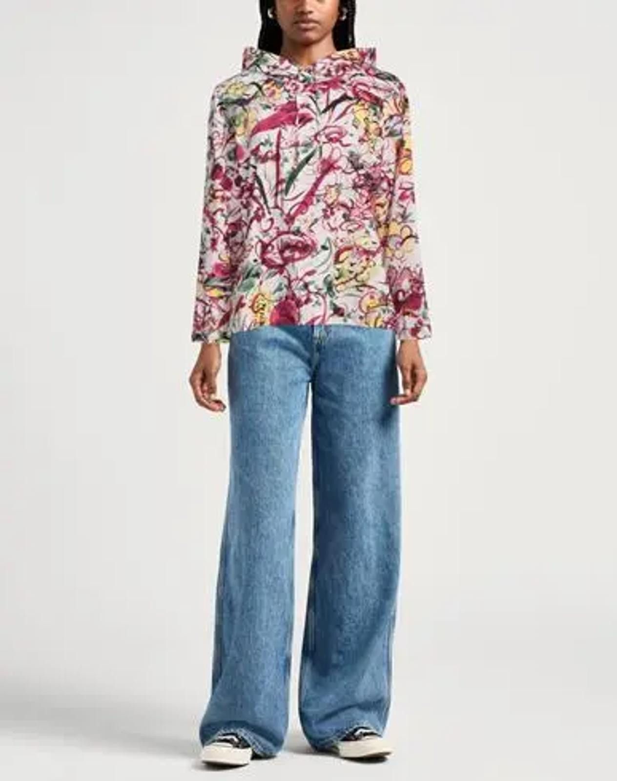 Kenzo Kenzo Floral woven hoodie, Sz 6, Retail $499 Size M / US 6-8 / IT 42-44 - 2 Thumbnail