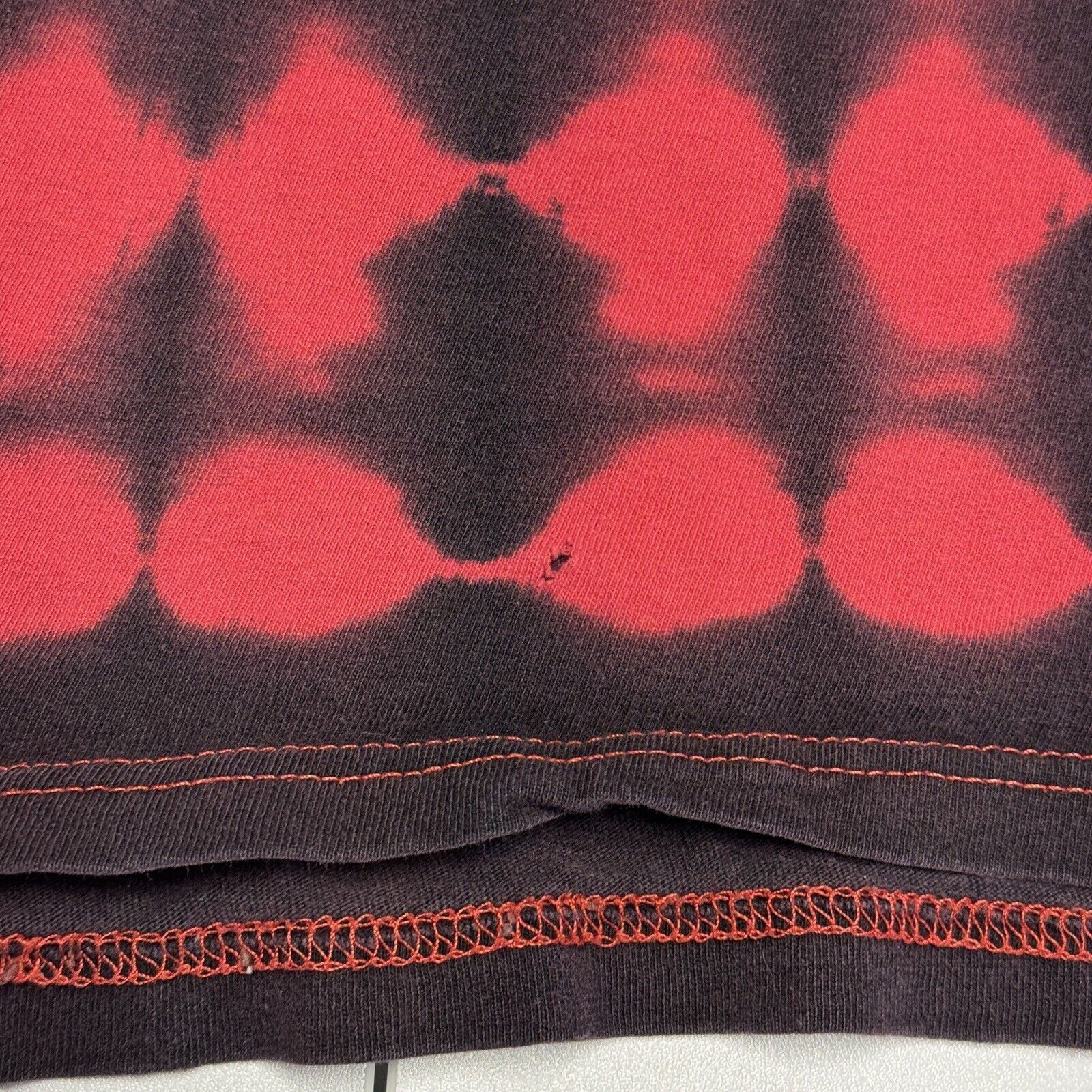 Vintage Vintage Y2K Tribal Rose T Shirt Adult XL Red Tie Dye Short S Size US XL / EU 56 / 4 - 5 Thumbnail