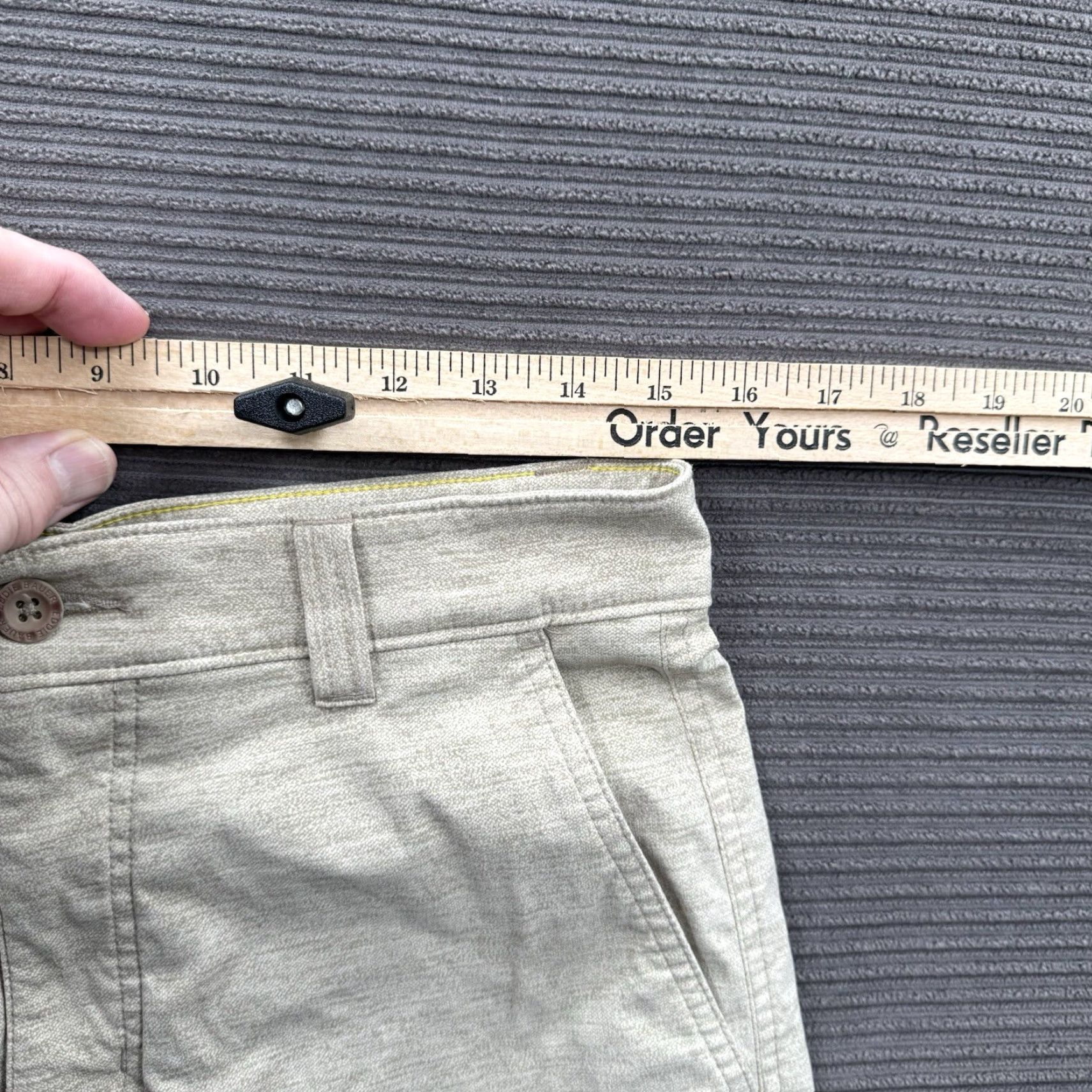 Eddie Bauer Eddie Bauer Travex Shorts Men 30 Brown Nylon Outdoors Hiking 9" Inseam Casual Athletic Regular 5-Pocket Zipper Logo Size US 30 / EU 46 - 4 Thumbnail