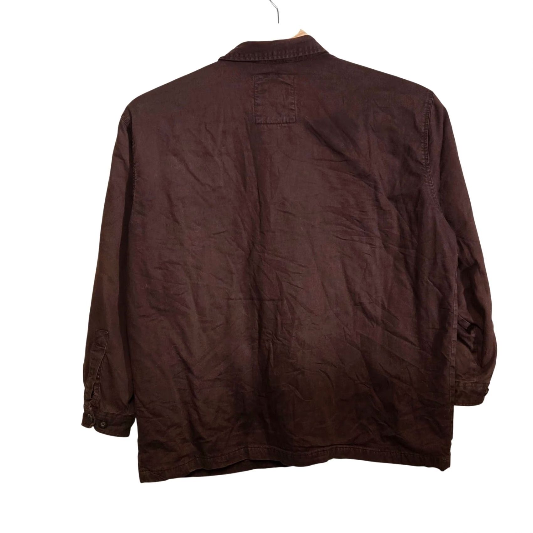 Vintage VINTAGE St. Johns Bay Flannel Lined Zip Jacket Men’s 2XL Brown Chore Barn Jacket Style Jacket Men 2XL Brown Flannel Lined Zip Size US XXL / EU 58 / 5 - 7 Thumbnail
