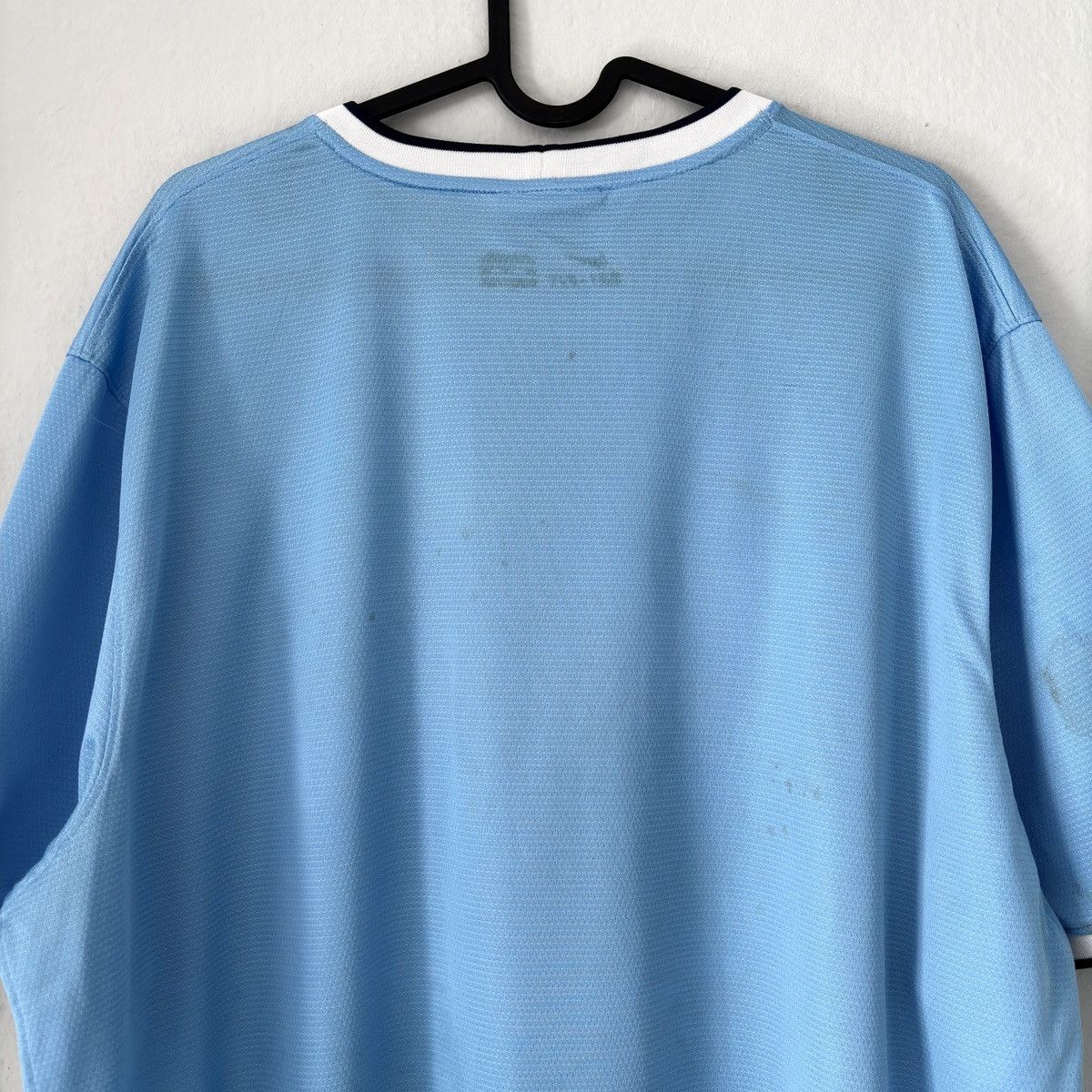 Nike 2013 2014 Manchester City Nike Home Kit Shirt Soccer Jersey Size US XXL / EU 58 / 5 - 9 Thumbnail