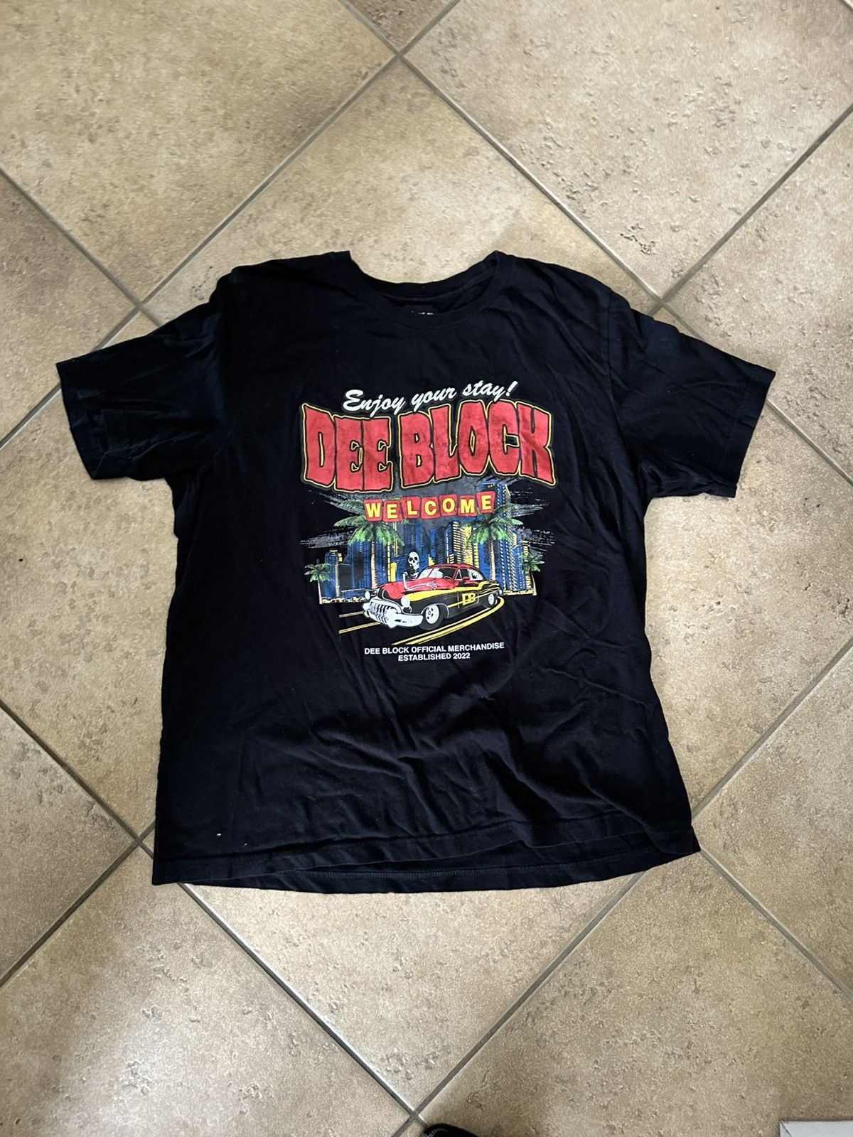 Other Duke Dennis Welcome To D Block Tee Size US XL / EU 56 / 4 - 1 Thumbnail