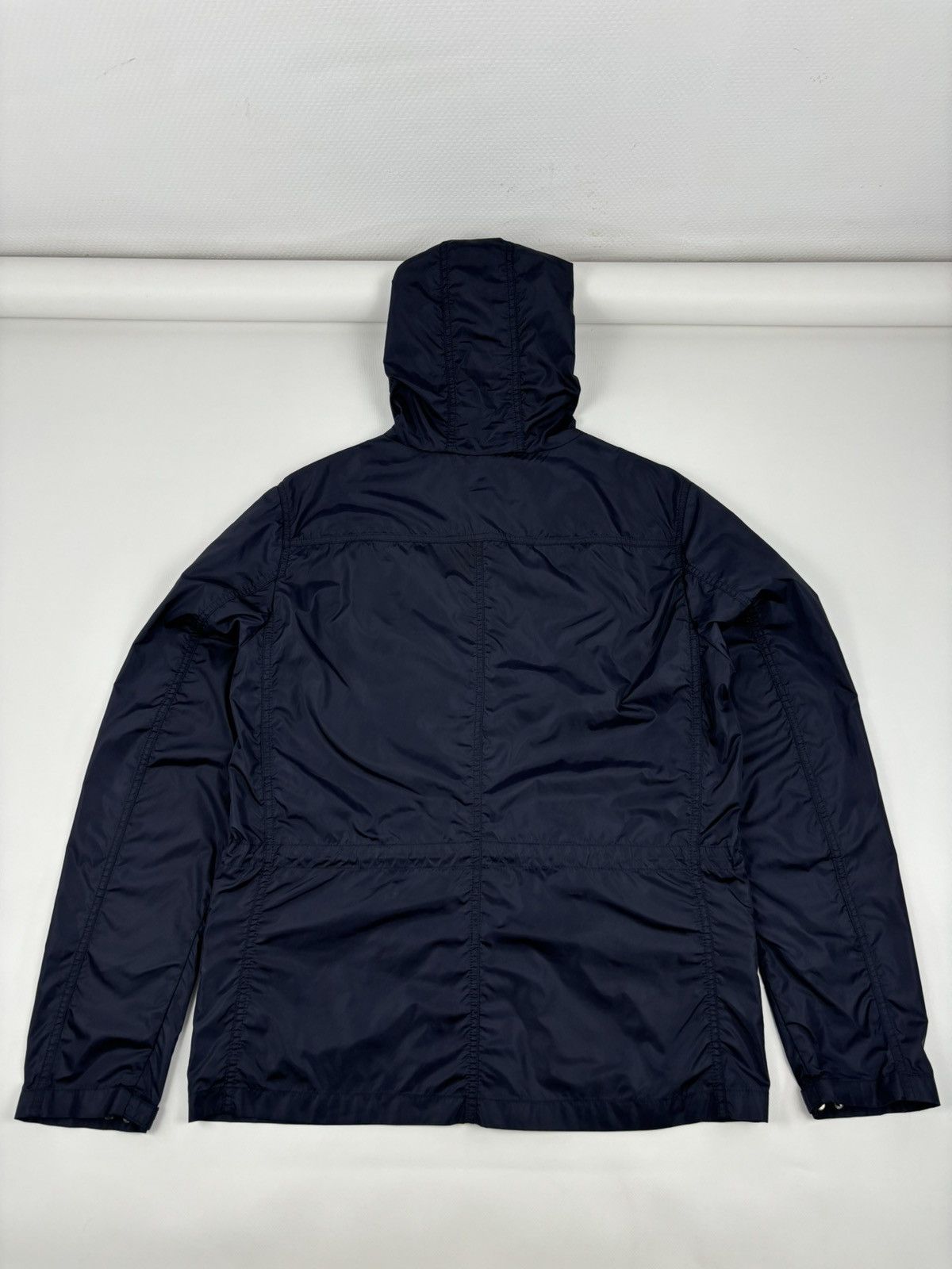 Moncler RARE ROY Front Patch Pocket Nylon Rain Hooded Jacket Bomber Windbreaker Size US M / EU 48-50 / 2 - 13 Thumbnail