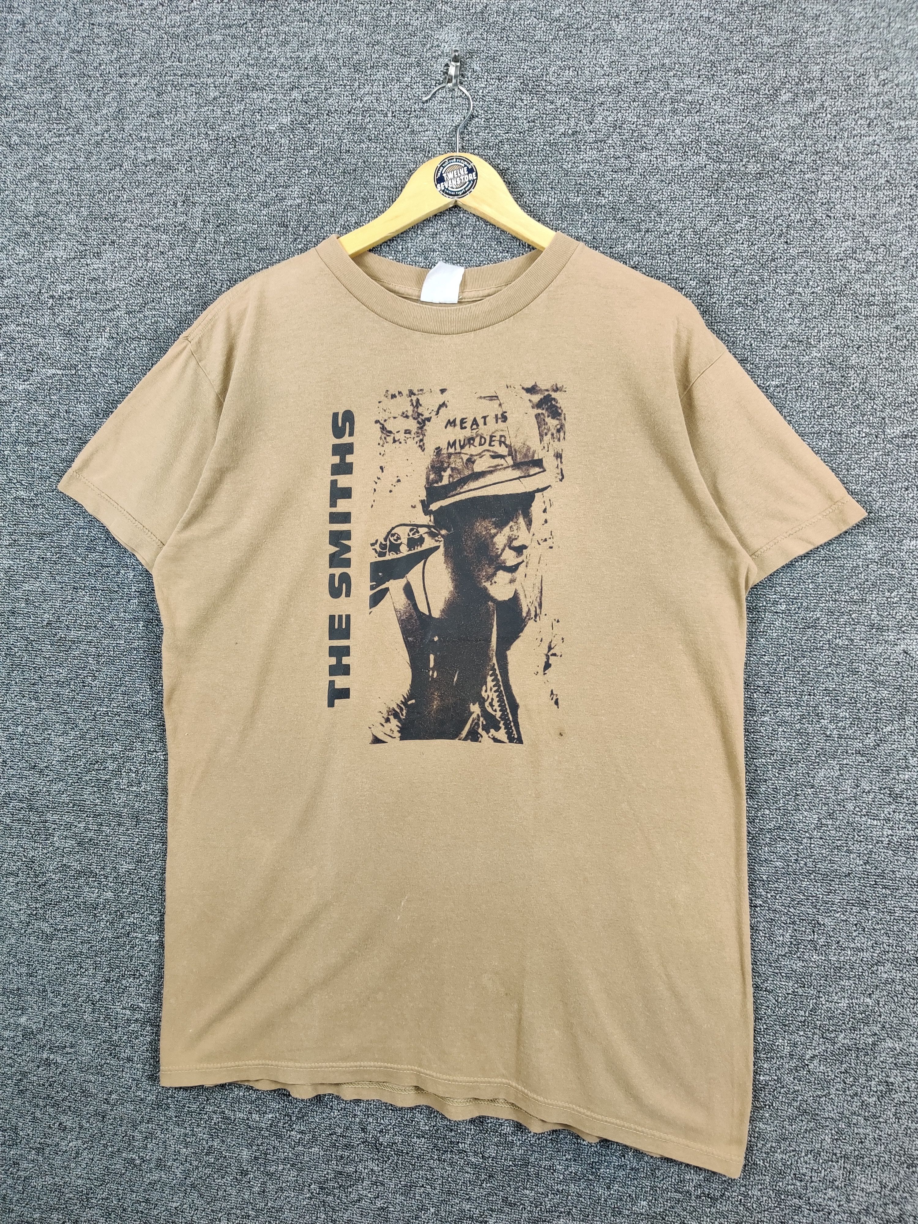 Band Tees Vintage The Smiths Meat Is Murder Band Tee Tshirt Size US L / EU 52-54 / 3 - 2 Thumbnail