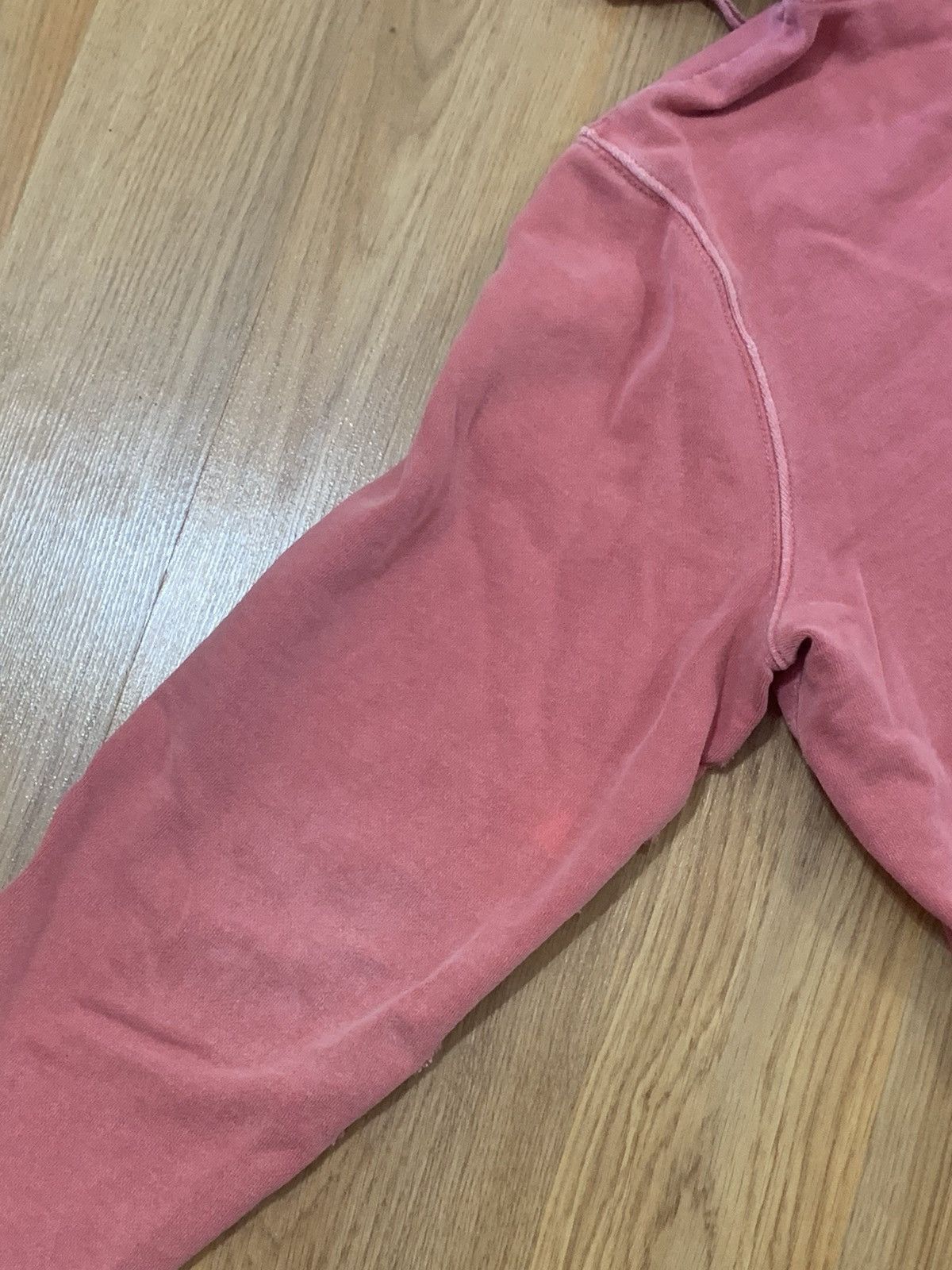 Old Navy Sz L- Vtg Old Navy Garment Dyed Hoodie Faded Distressed Y2K Size L / US 10 / IT 46 - 18 Thumbnail