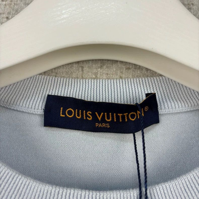 Louis Vuitton Louis Vuitton FW25 cuffs monogrammed crewneck knit short s Size US M / EU 48-50 / 2 - 4 Thumbnail