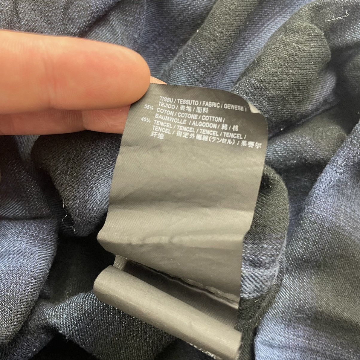 Saint Laurent Paris Saint Laurent Paris Hedi Silmane Blue Shadow Plaid Shirt 40 Size US M / EU 48-50 / 2 - 10 Thumbnail