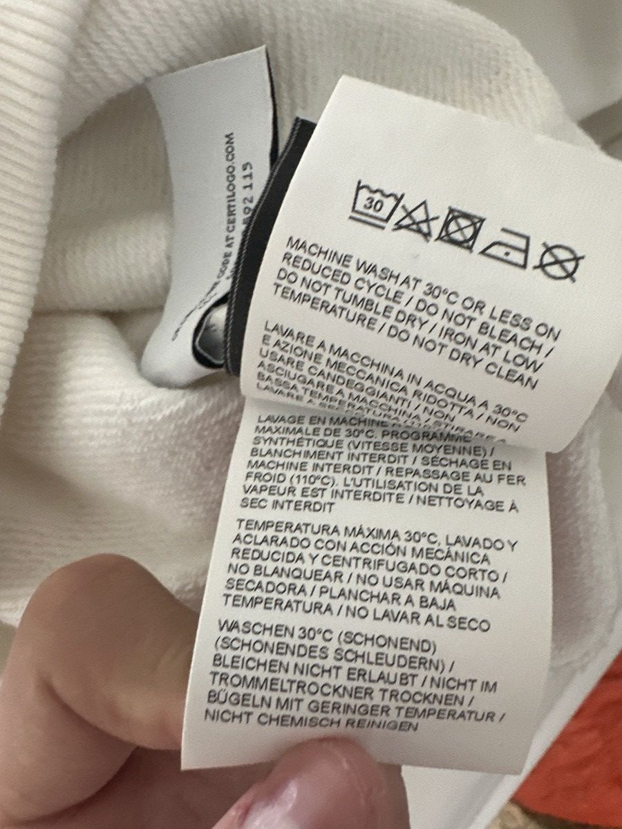 Off-White White Off-White Hoodie Size US S / EU 44-46 / 1 - 7 Thumbnail