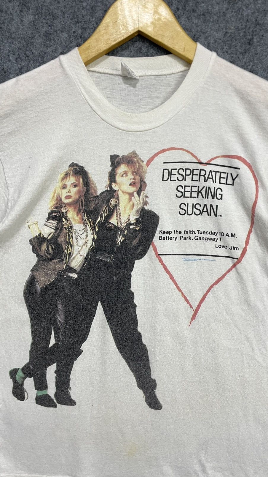 Vintage Vintage Madonna Desperately Seeking Susan T-Shirt Size US M / EU 48-50 / 2 - 2 Thumbnail