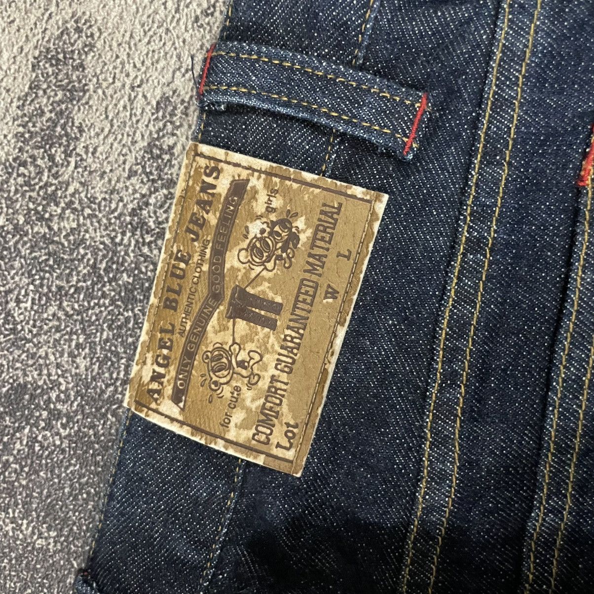 Hysteric Glamour × Japanese Brand 90's Angel blue jeans flared pants Size 30" / US 8 / IT 44 - 4 Thumbnail