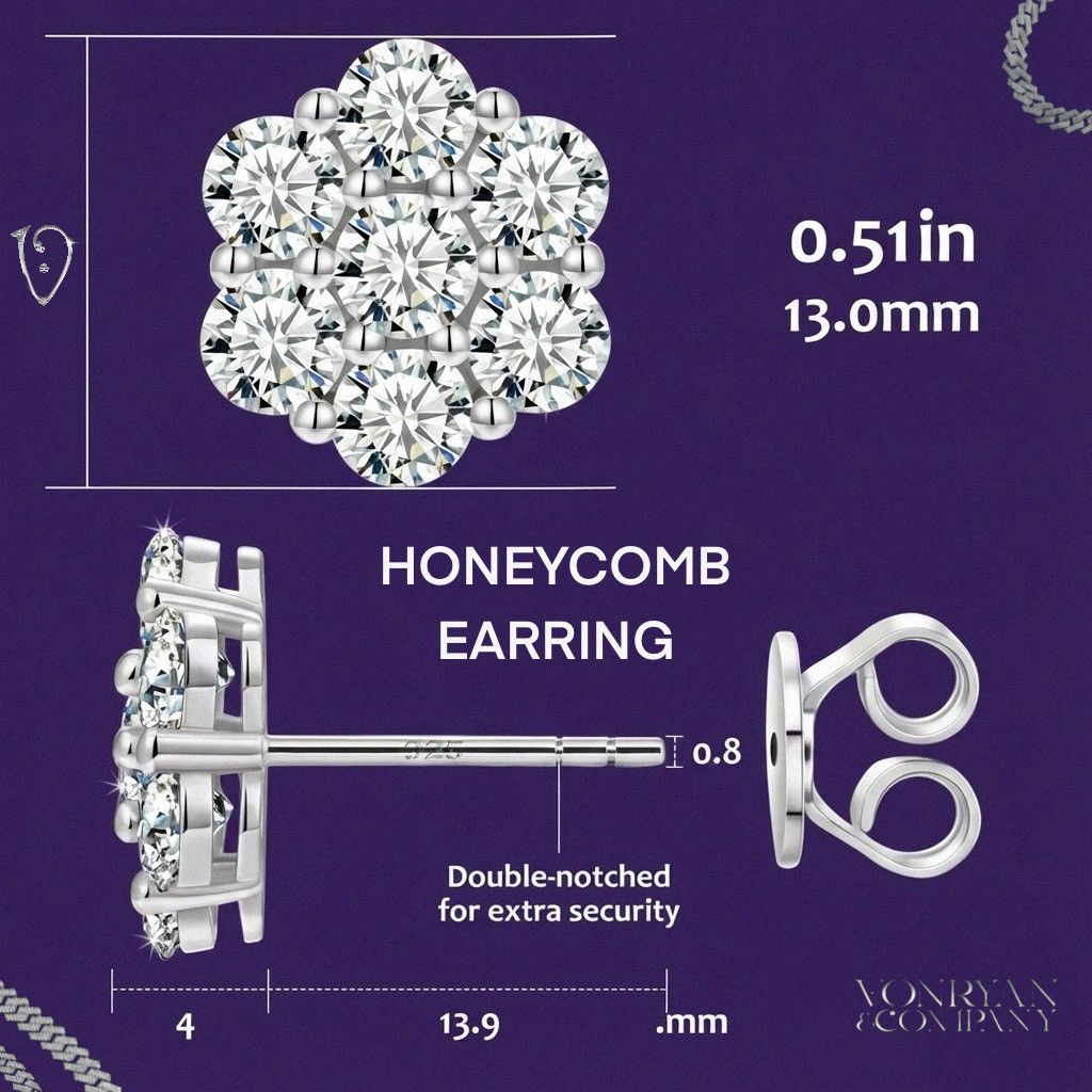 Other VonRyan & Co. | 13mm Honeycomb Earrings Size ONE SIZE - 5 Thumbnail