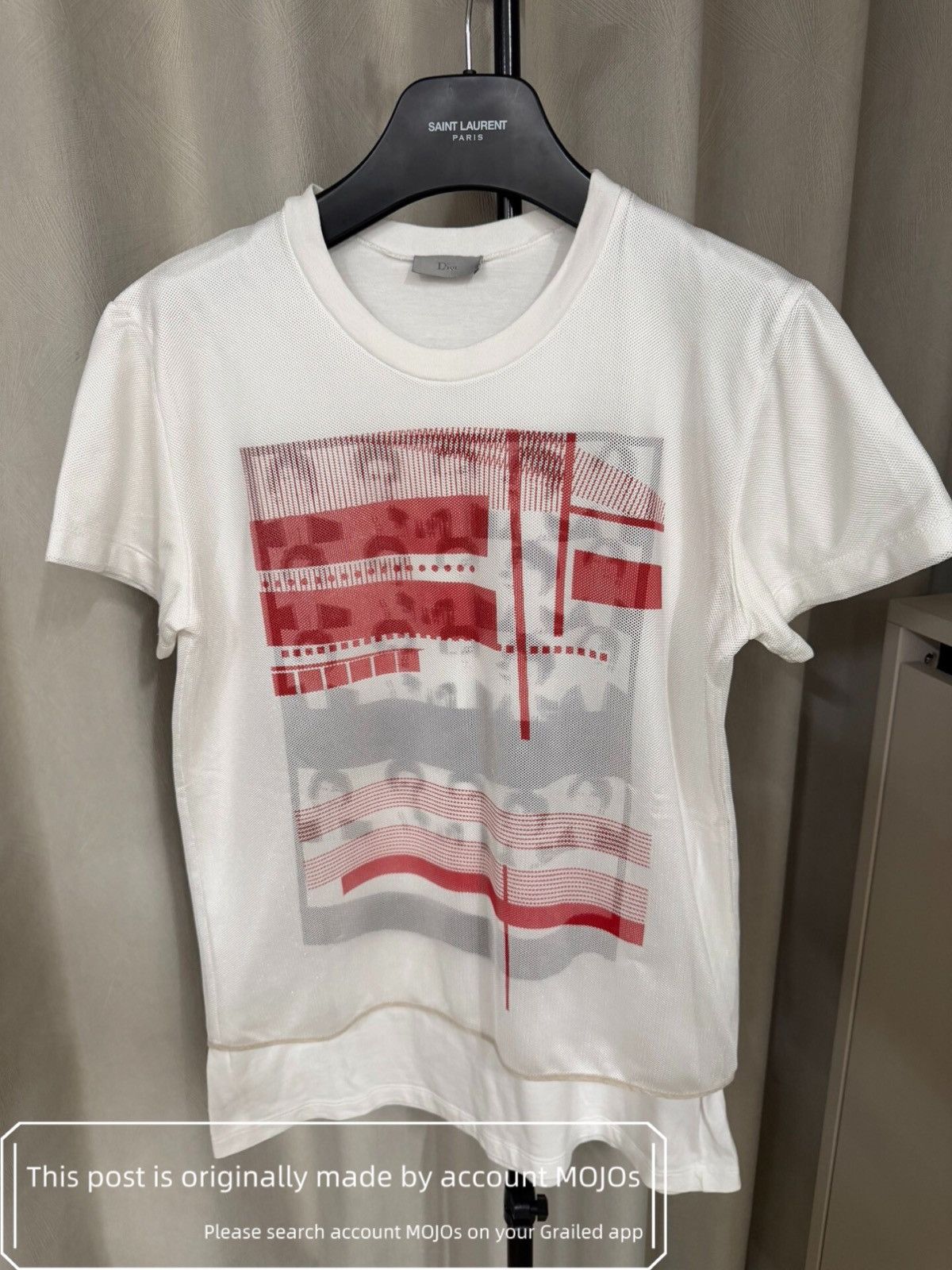 Dior Sz XS Dior 23SS Layers Printing Tee mojos1553421 Size US XS / EU 42 / 0 - 1 Thumbnail