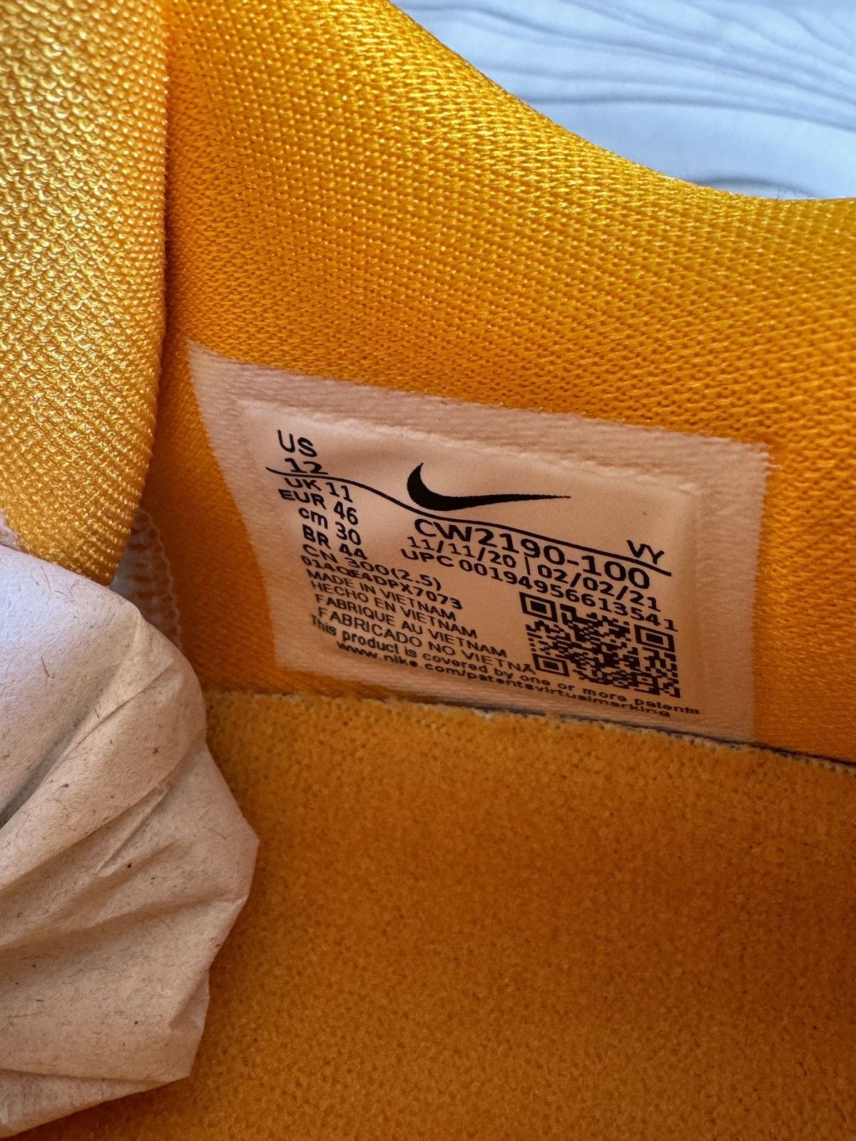 Nike Kobe 6 Protro White Del Sol Size US 12 / EU 45 - 6 Thumbnail