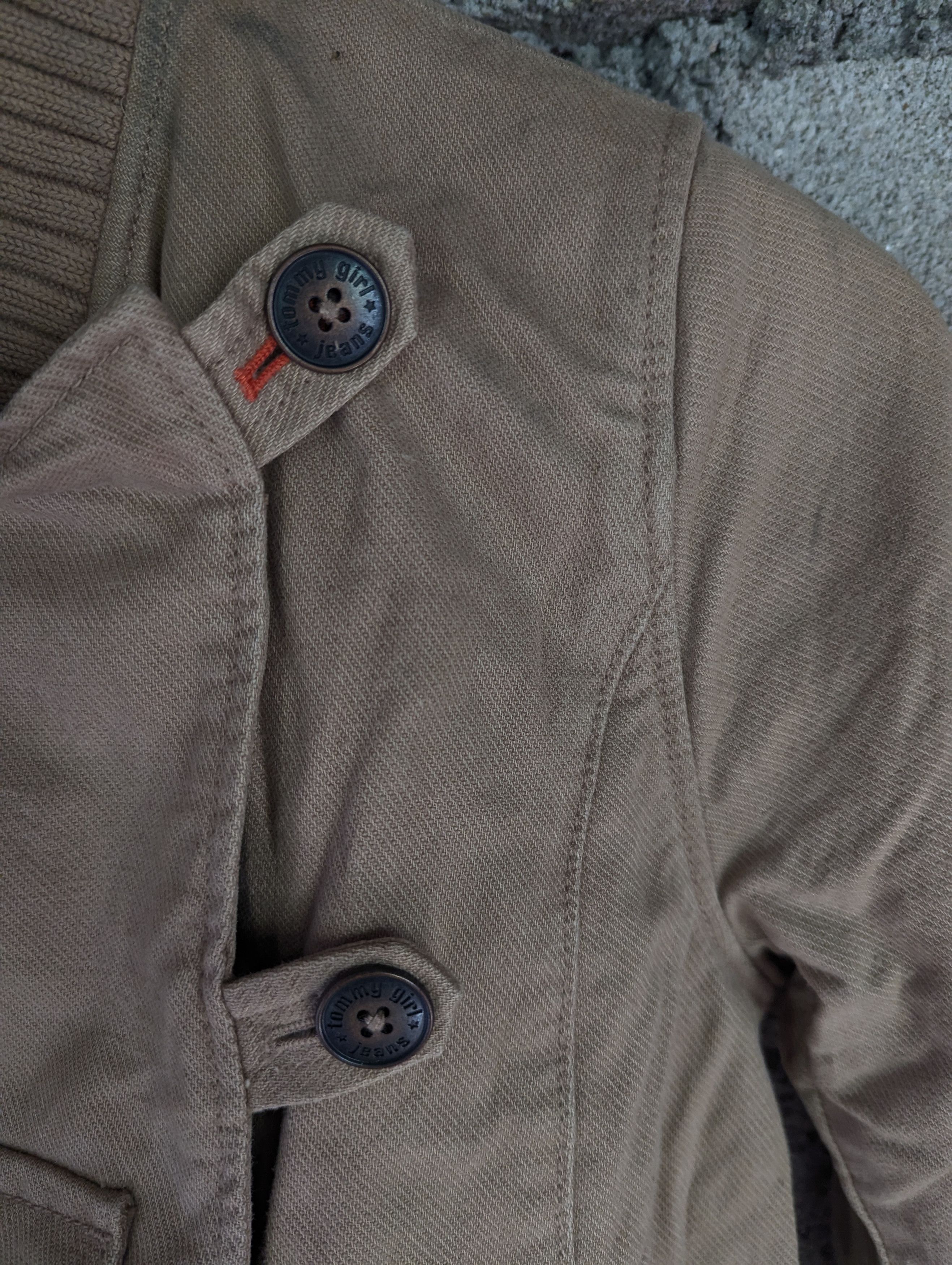Tommy Hilfiger CROPPED TOMMY JEANS GIRL BONDAGE JACKET Size S / US 4 / IT 40 - 10 Thumbnail