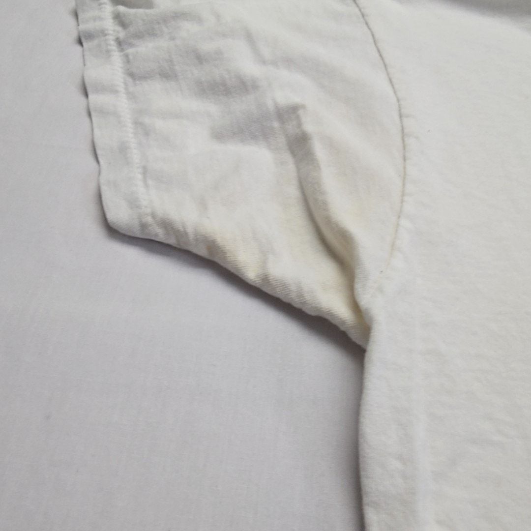 Hanes Vintage Hanes White V-Neck T-Shirt 100% Cotton XL Blank Tee Size US XL / EU 56 / 4 - 5 Thumbnail