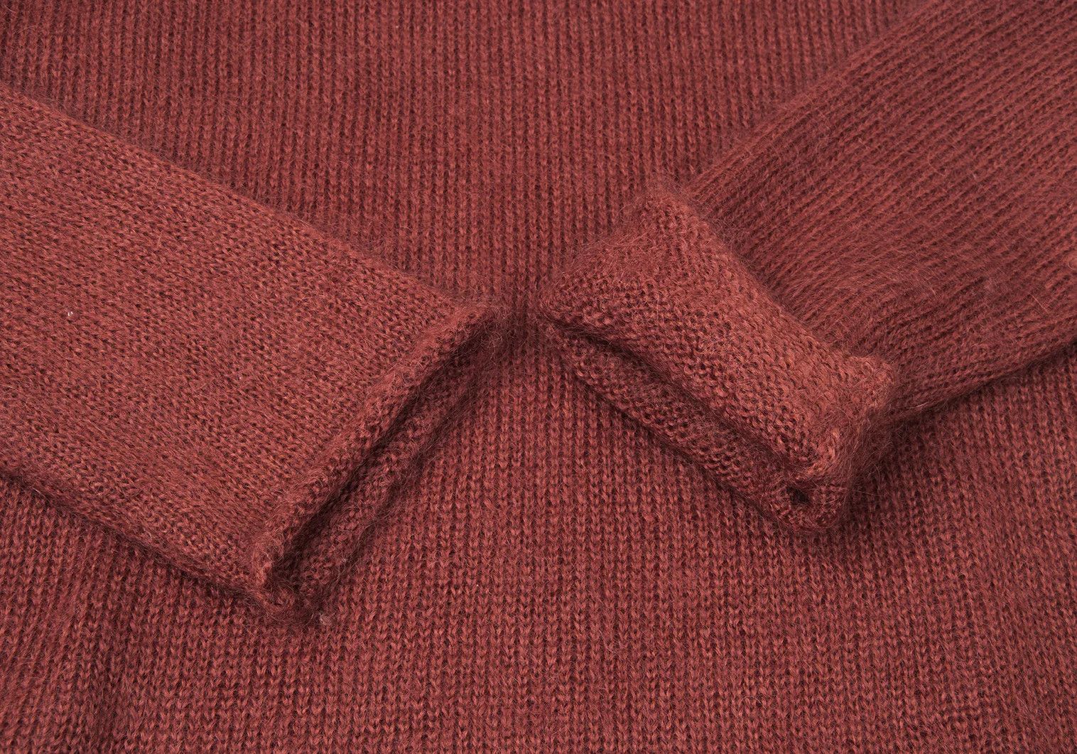 Jean Paul Gaultier Wool Blend Turtleneck Knit Sweater in Brick Size 48 Size US M / EU 48-50 / 2 - 5 Thumbnail