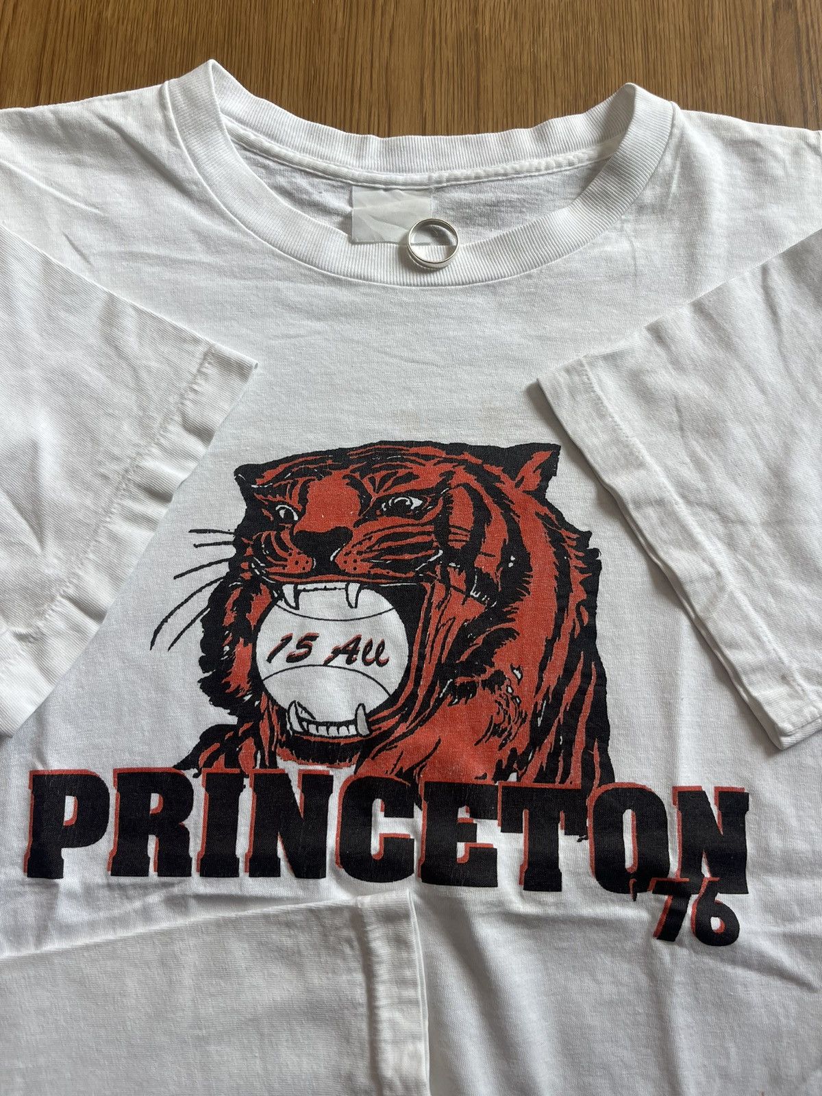 MLB Vintage PRINCETON Tiger 76’s University Baseball Tshirt Size US XL / EU 56 / 4 - 6 Thumbnail