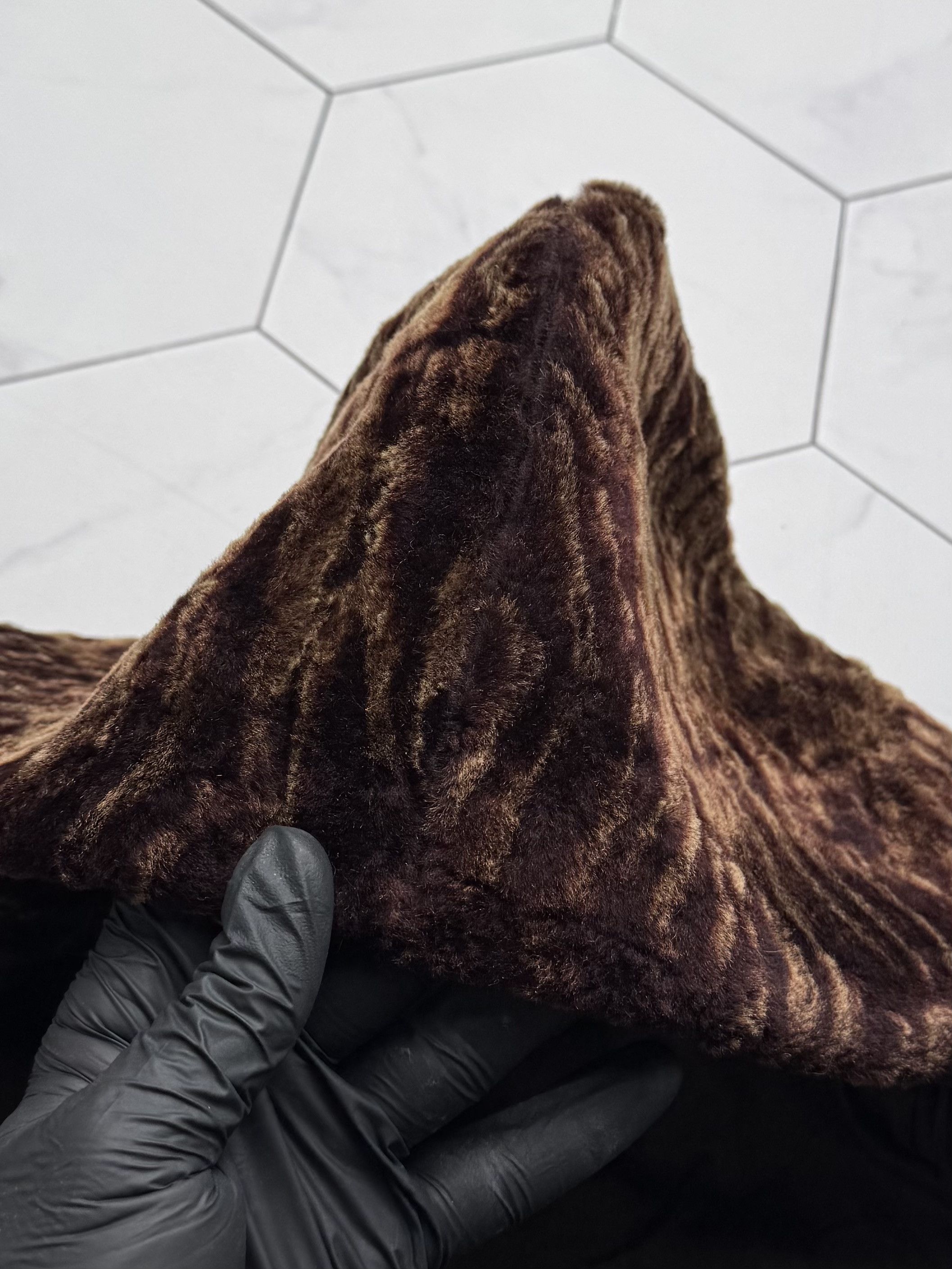 Vintage Vintage Real Sheepskin Hooded Coat(B409)E2D15 Size M / US 6-8 / IT 42-44 - 13 Thumbnail