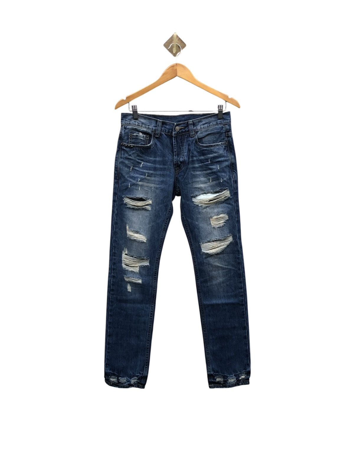 Hysteric Glamour Hysteric Glamour Distressed Jeans Size US 30 / EU 46 - 4 Thumbnail