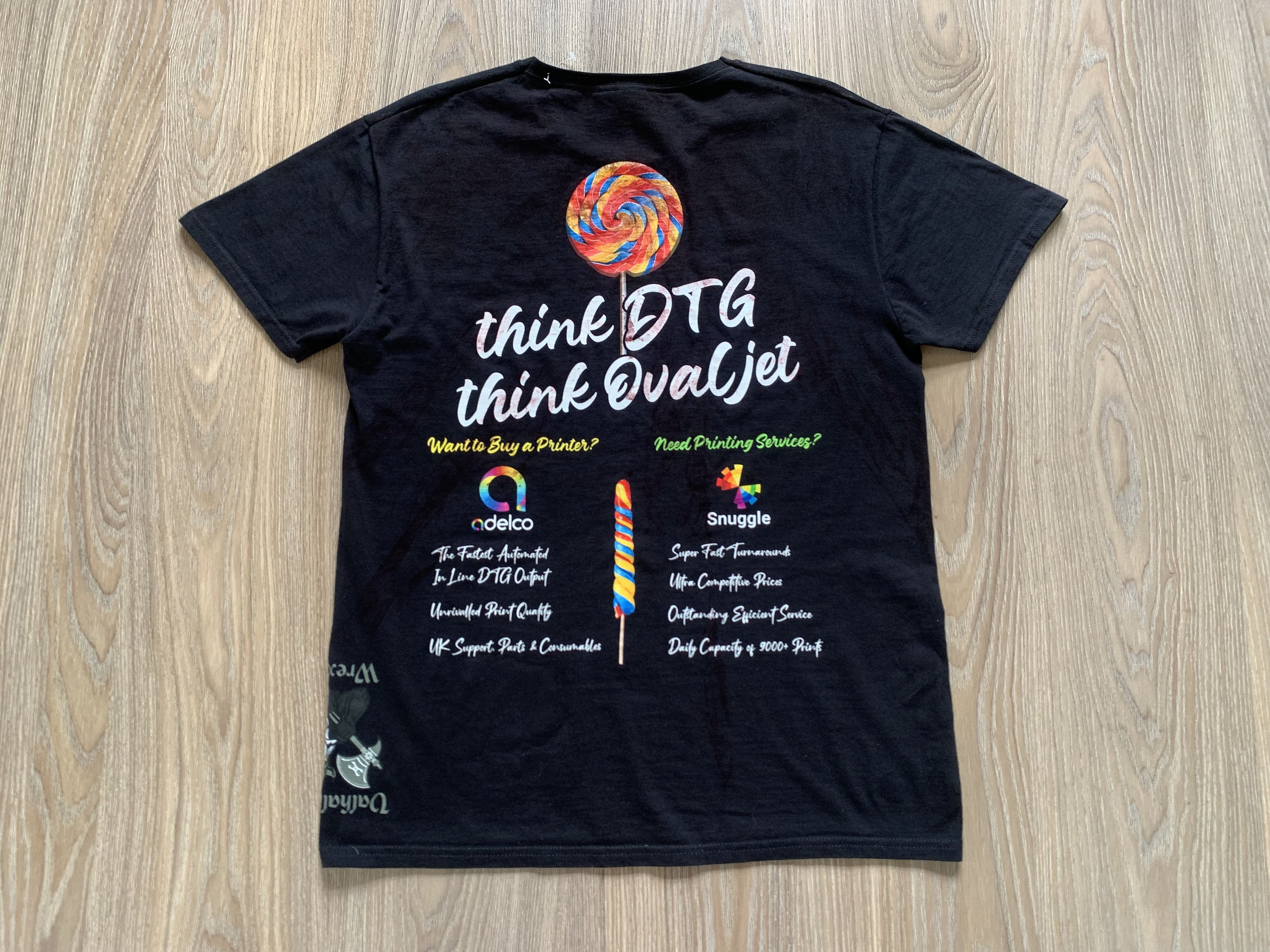 Fruit Of The Loom Fruit Of The Loom Candy Black Printed T Shirt Size US M / EU 48-50 / 2 - 3 Thumbnail